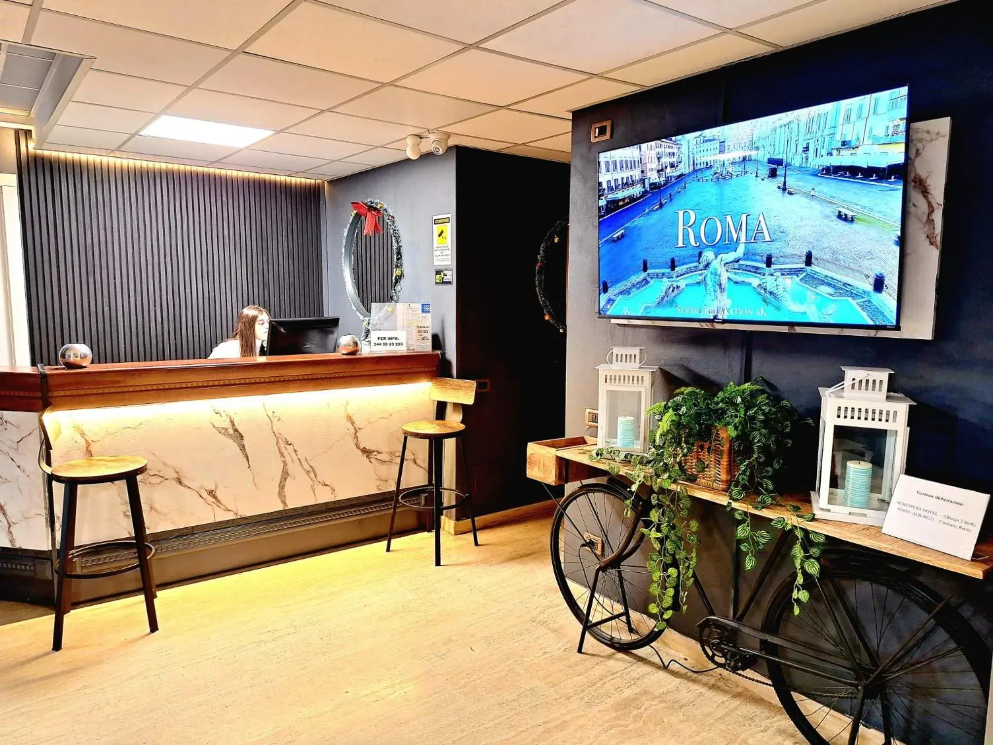 Lobby or reception in Scheppers Hotel Lobby or reception in Scheppers Hotel