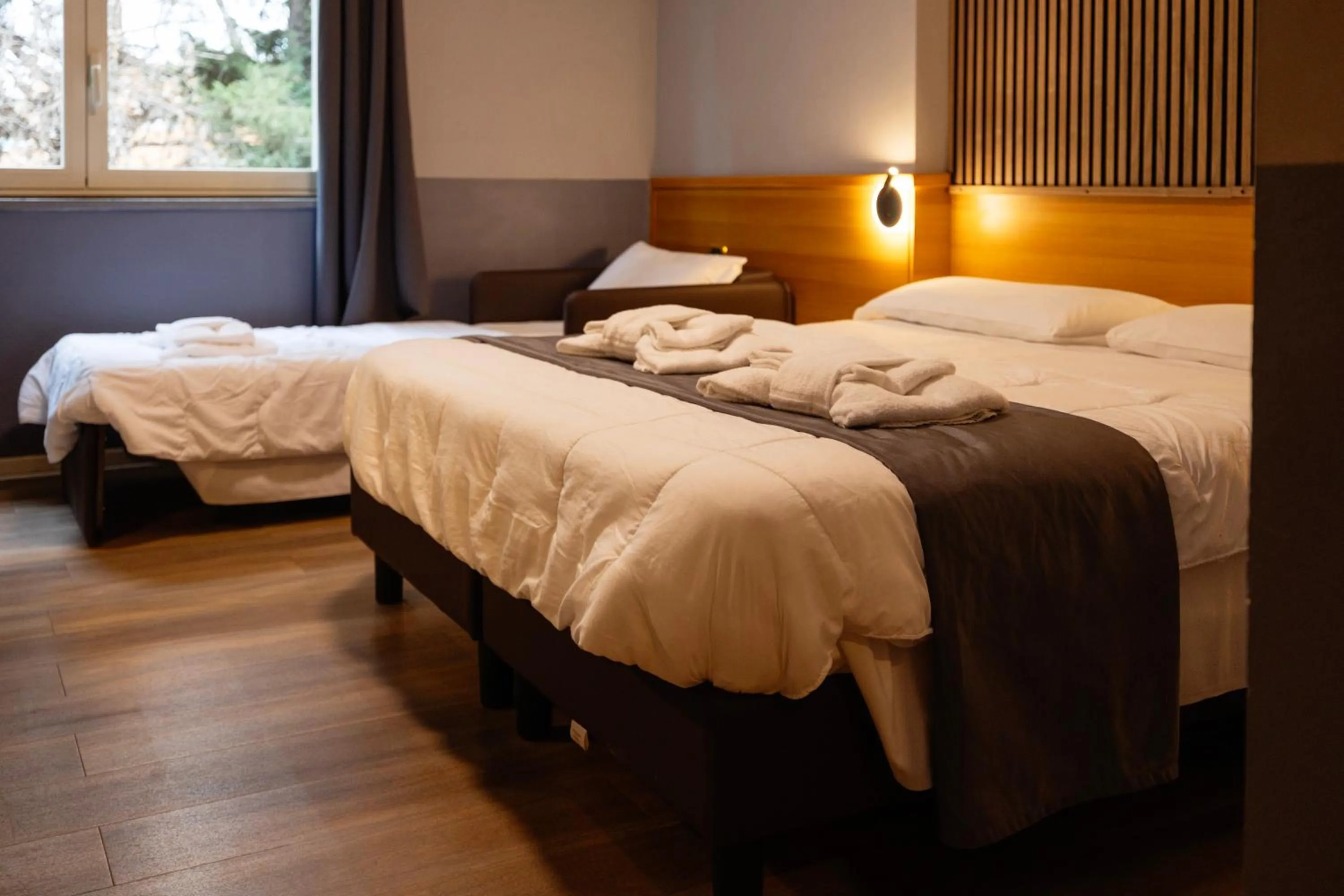 Bed in Scheppers Hotel