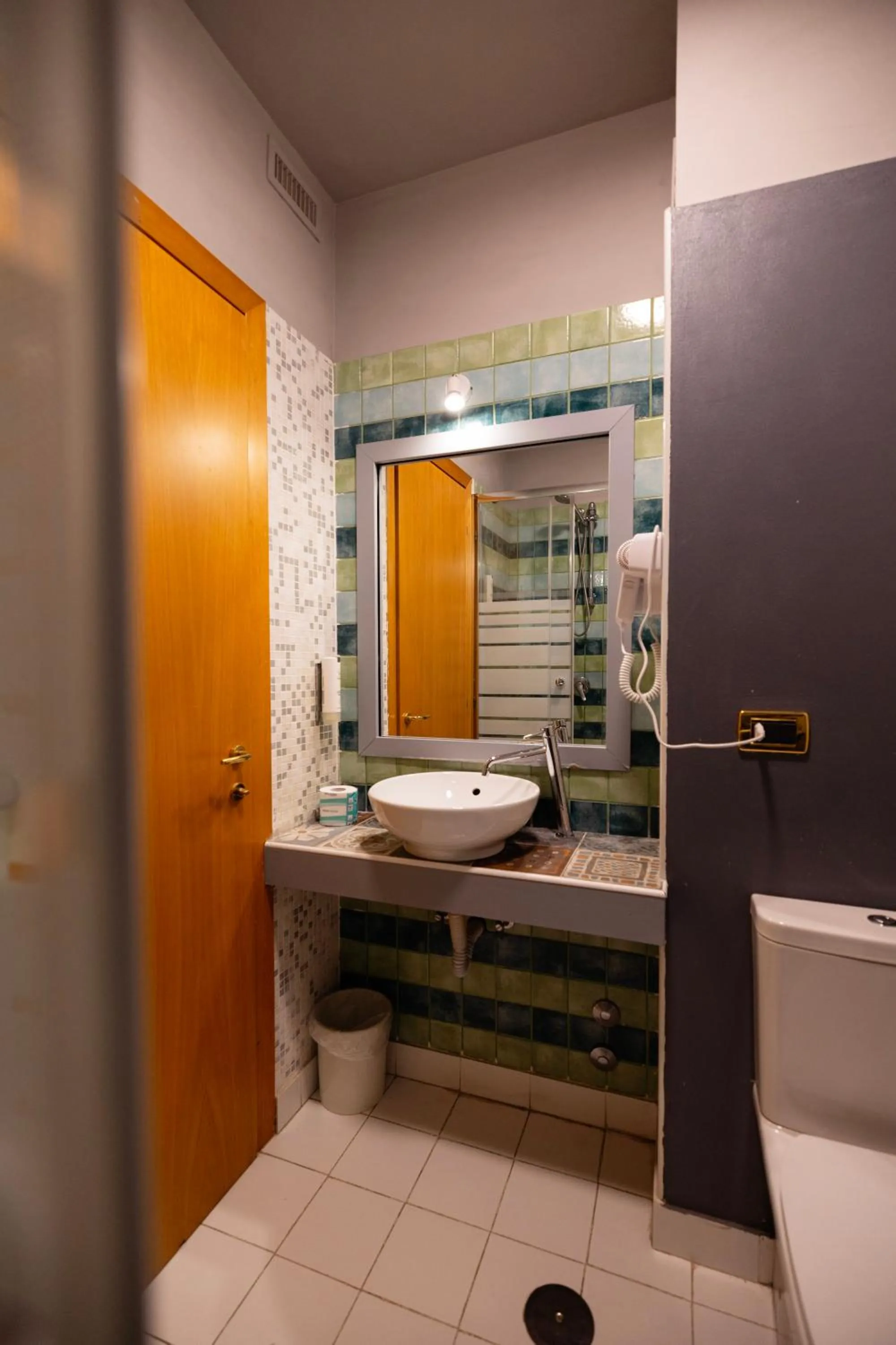 Bathroom in Scheppers Hotel