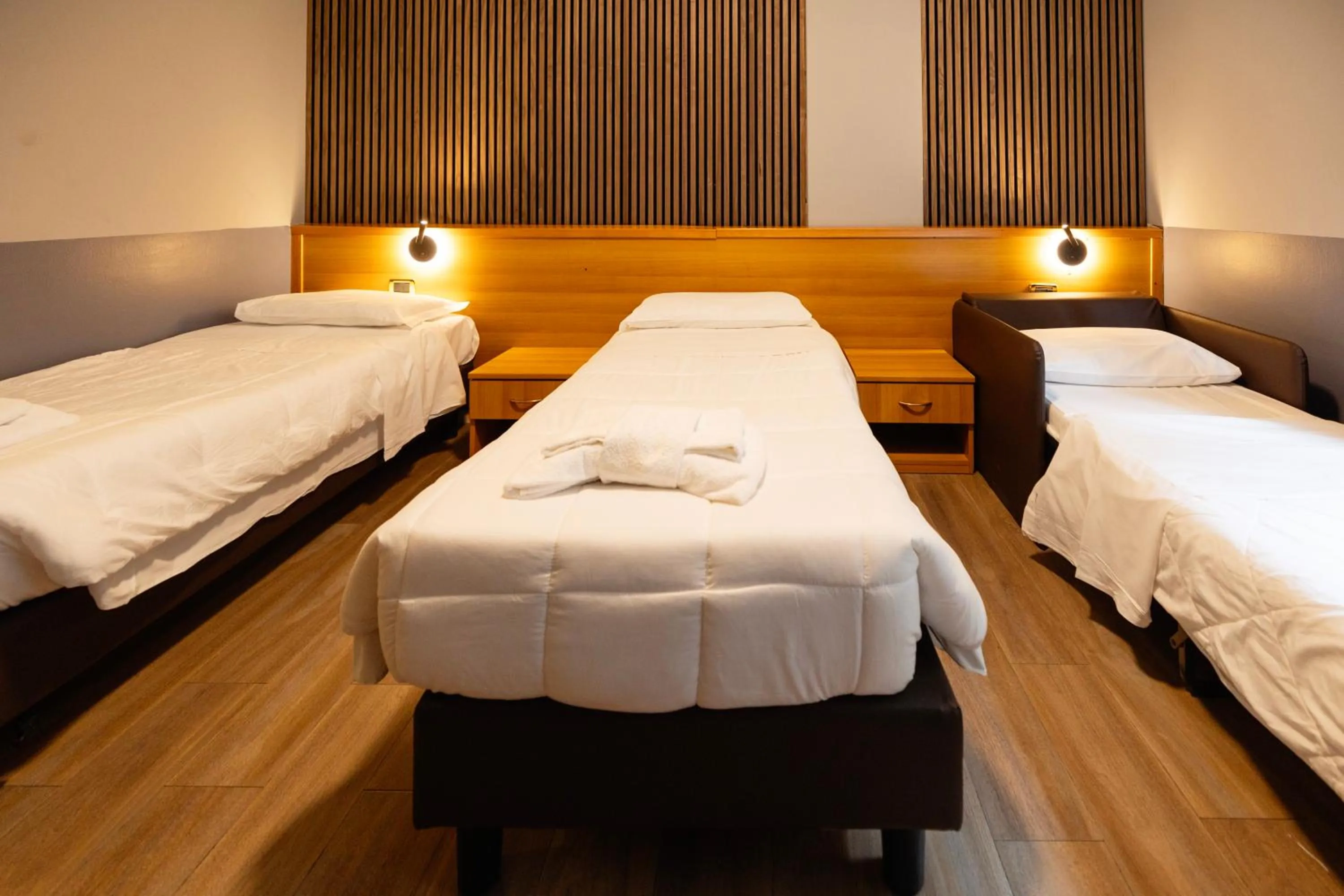 Bed in Scheppers Hotel