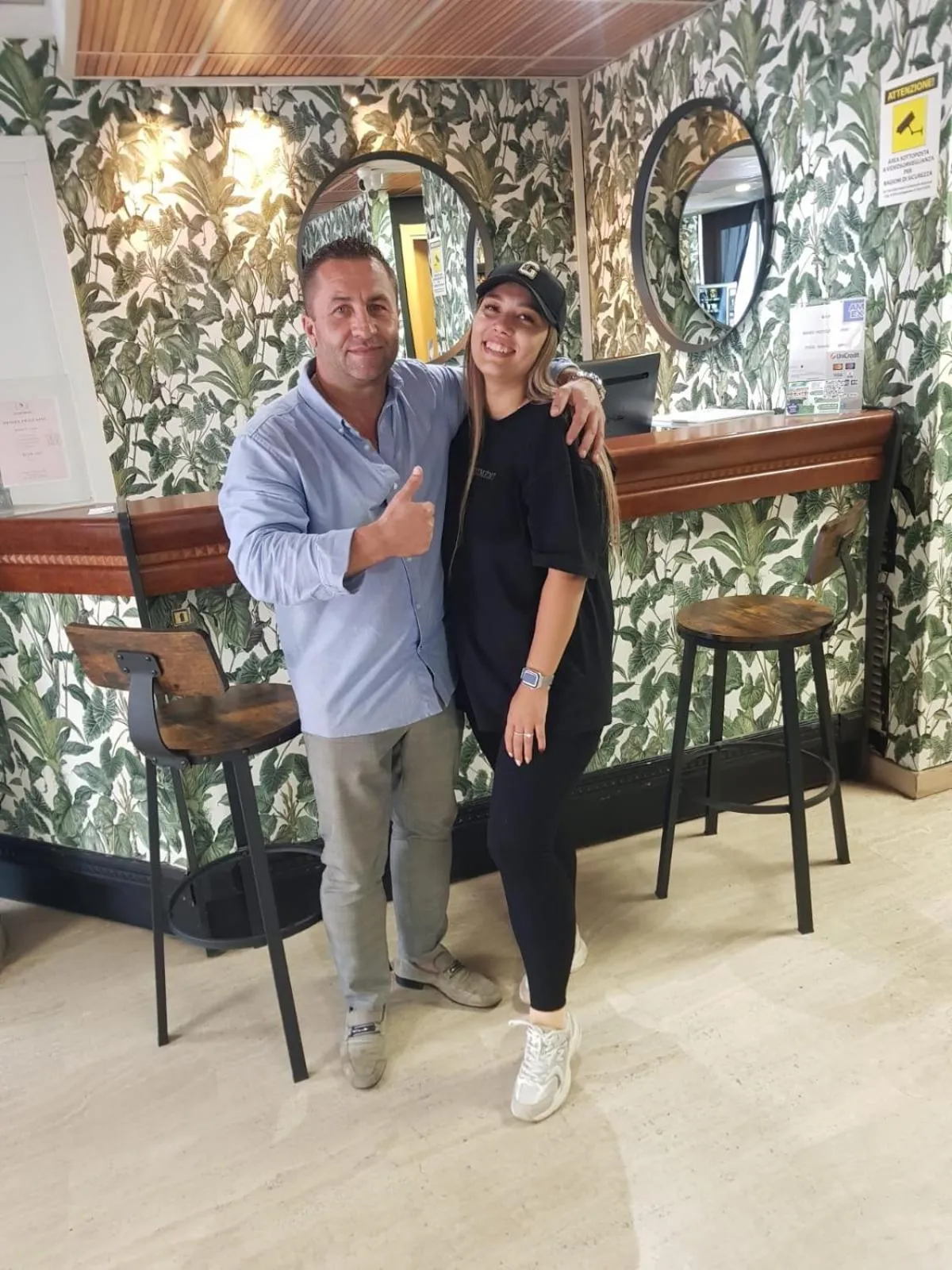 group of guests in Scheppers Hotel