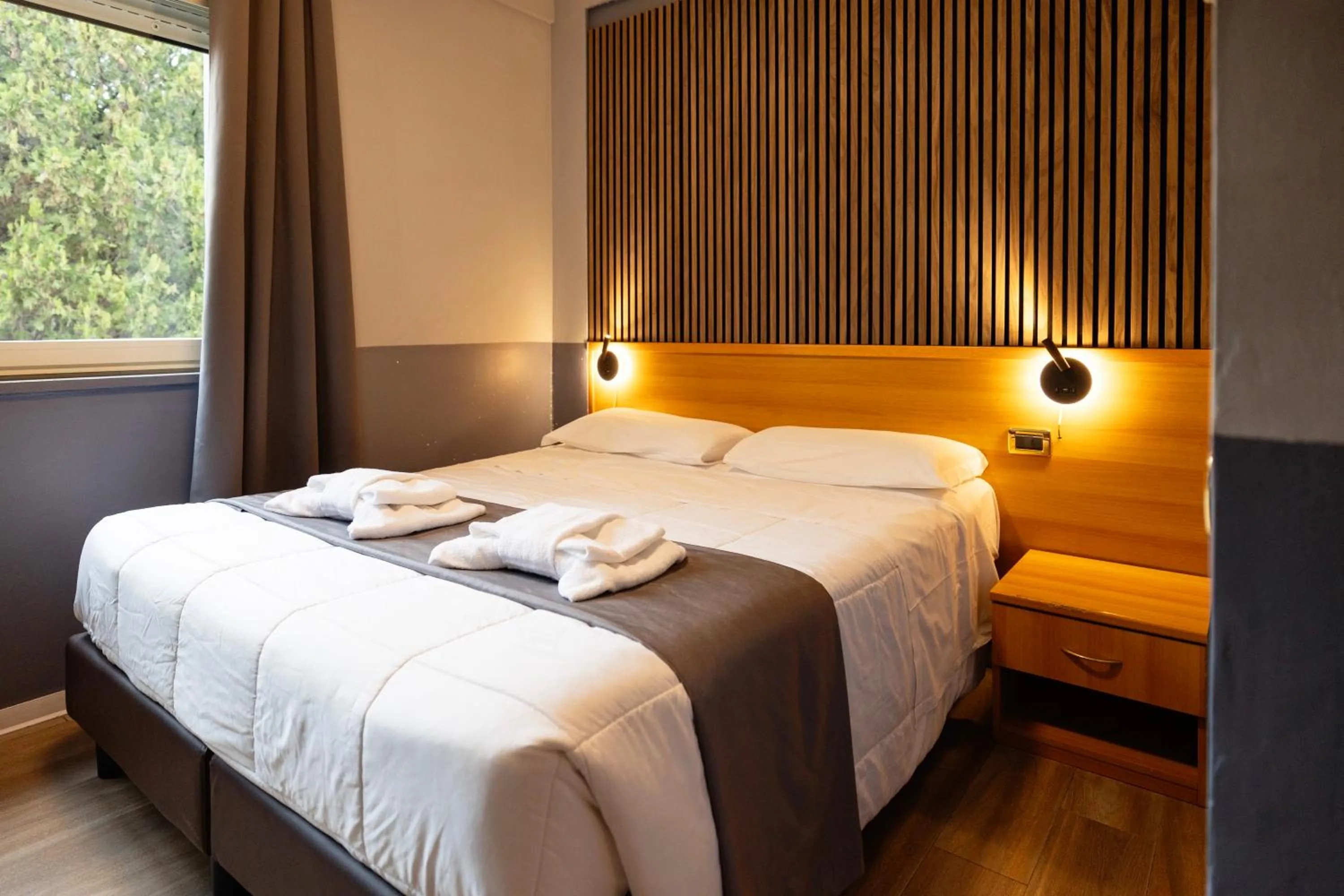 Bed in Scheppers Hotel