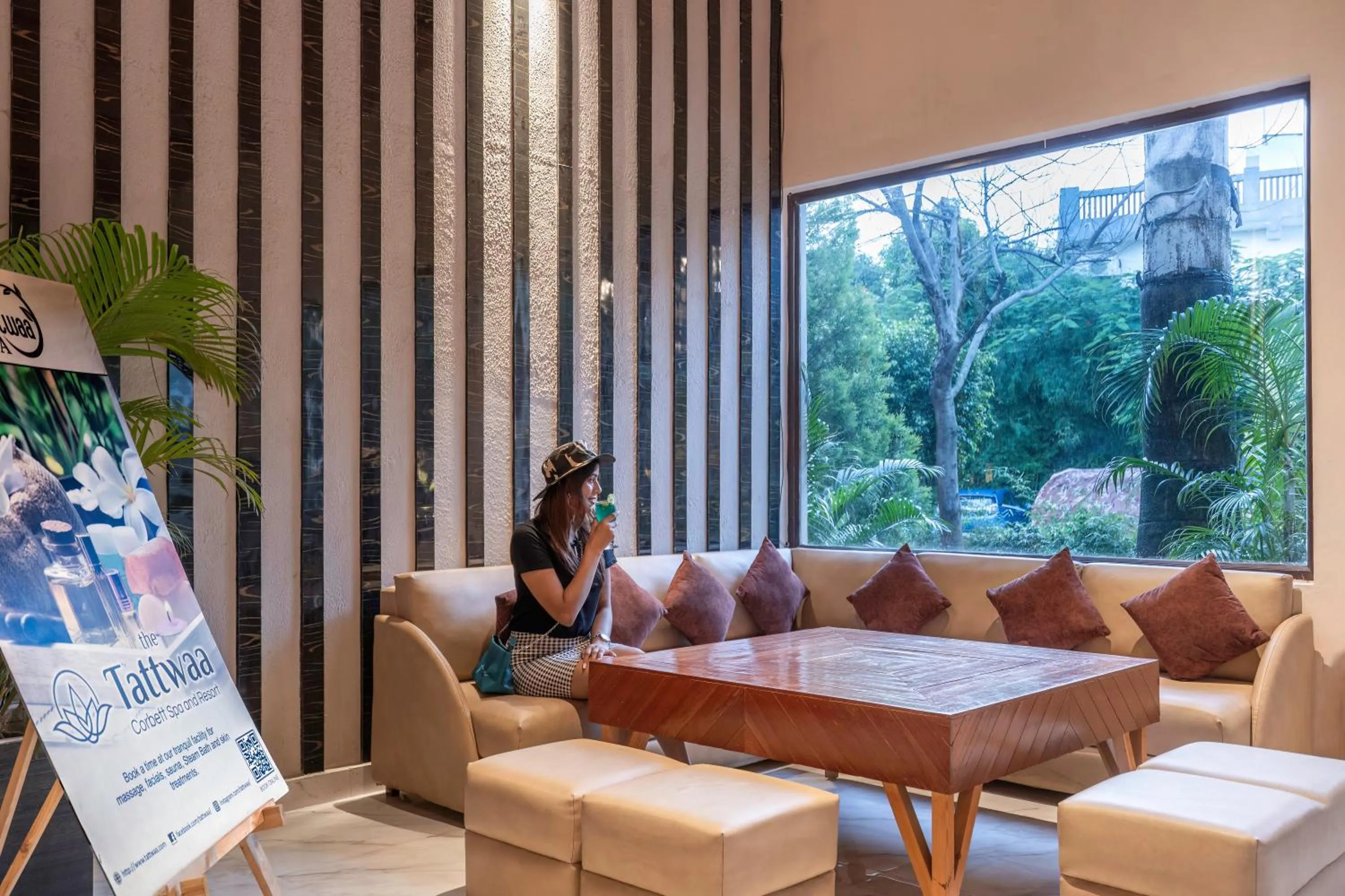 Lobby or reception in The Tattwaa Corbett Spa and Resort