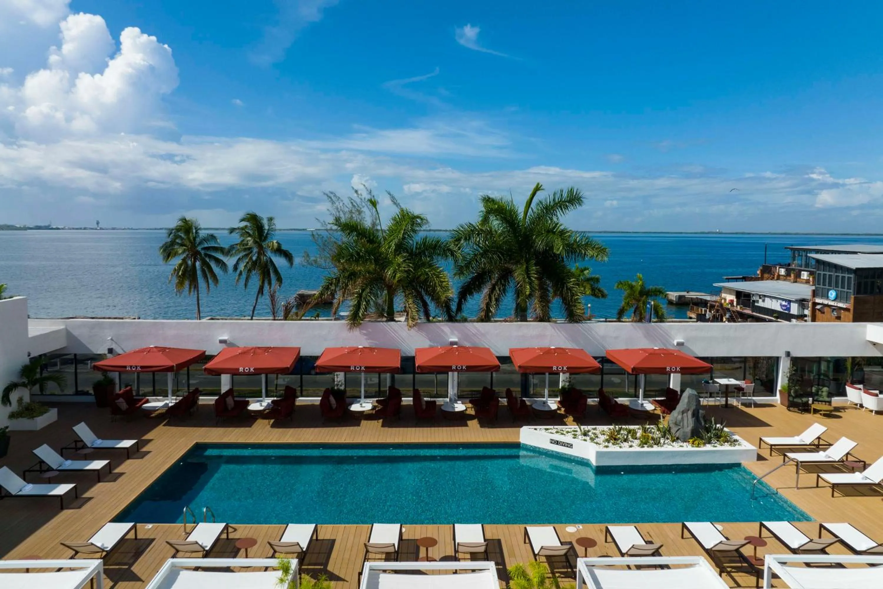 Pool view in ROK Hotel Kingston, Tapestry Collection By Hilton