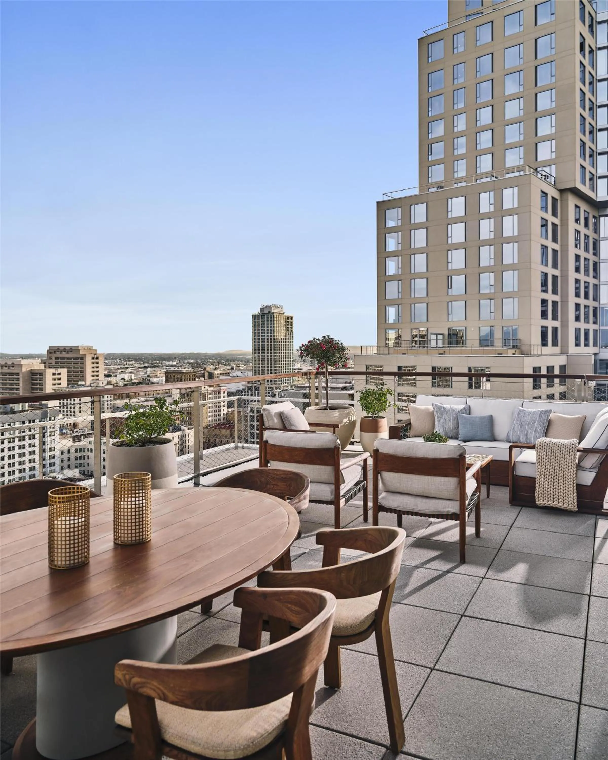 View (from property/room) in Conrad Los Angeles