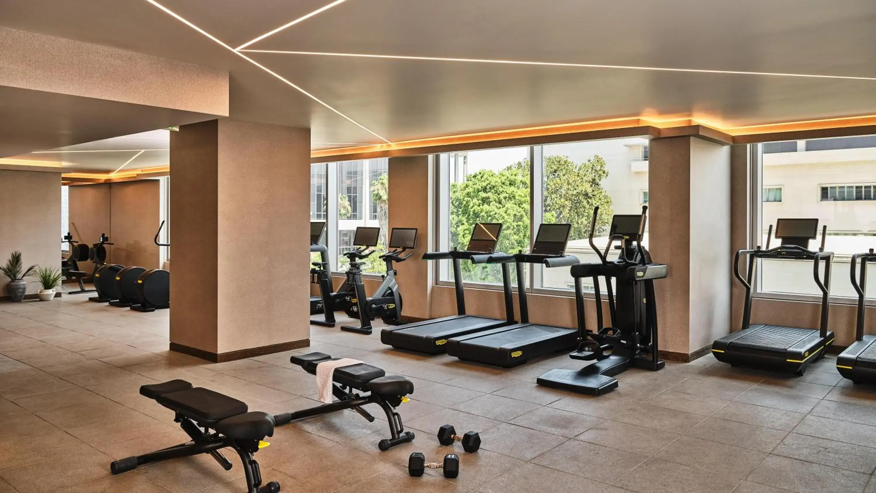 Fitness centre/facilities in Conrad Los Angeles Fitness centre/facilities in Conrad Los Angeles