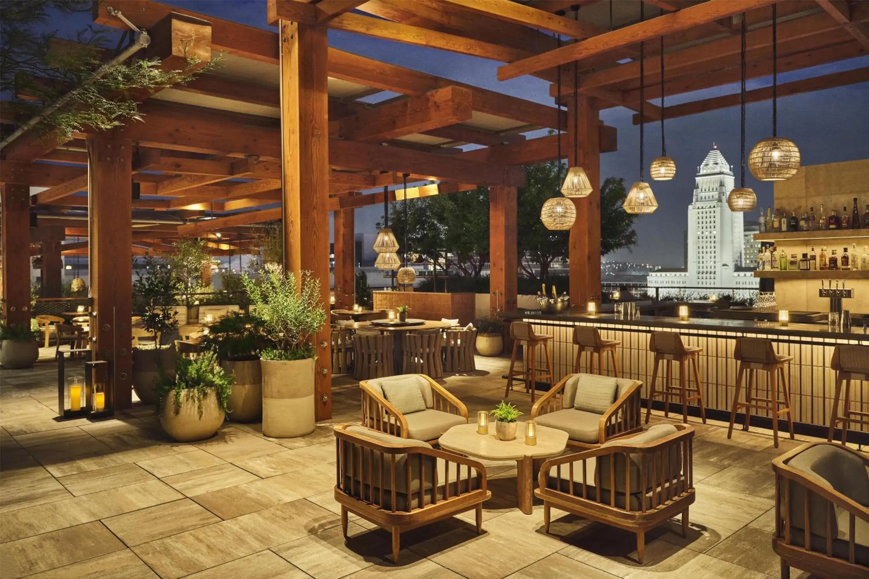 Lounge or bar in Conrad Los Angeles Lounge or bar in Conrad Los Angeles