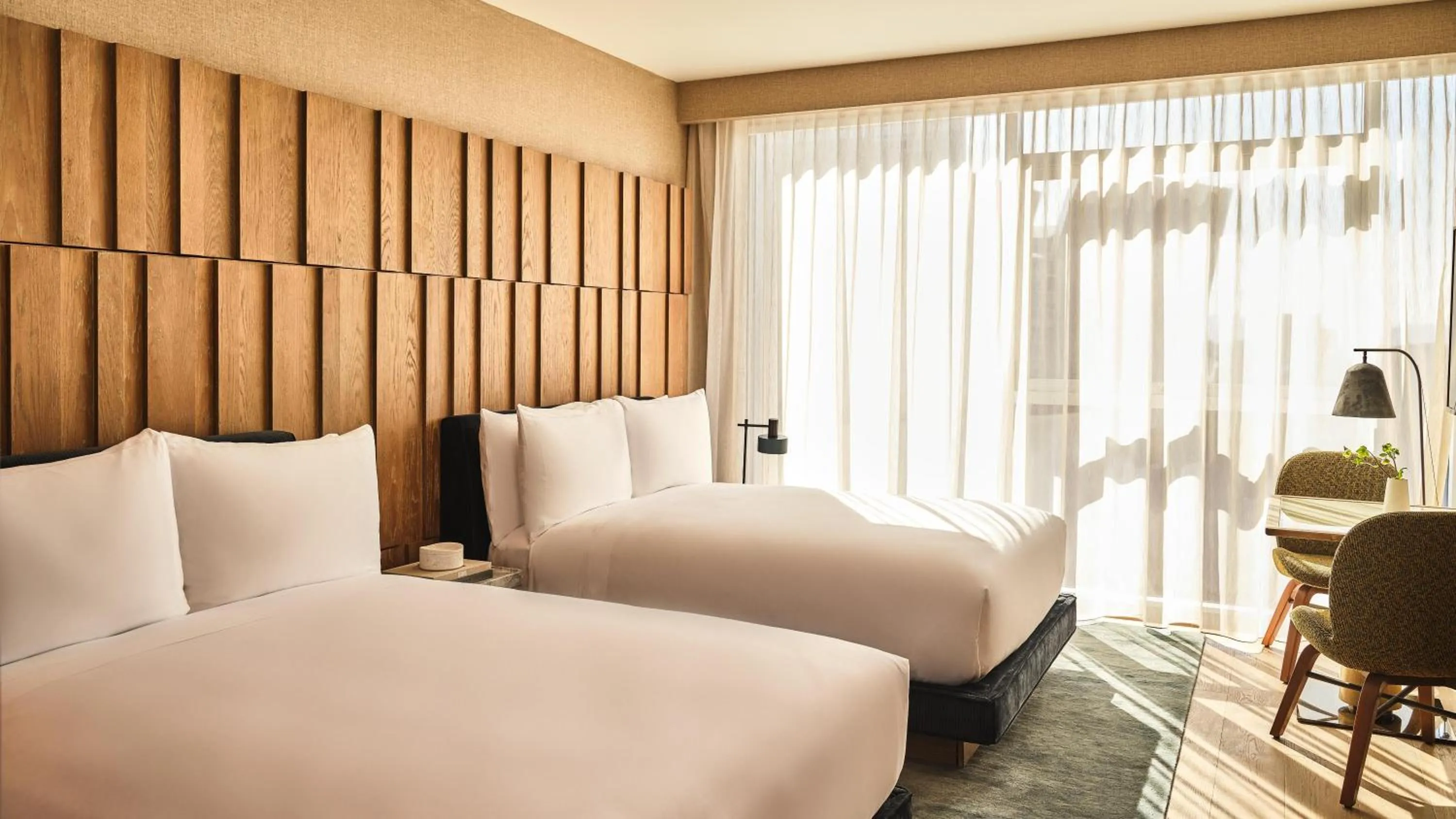 Bed in Conrad Los Angeles