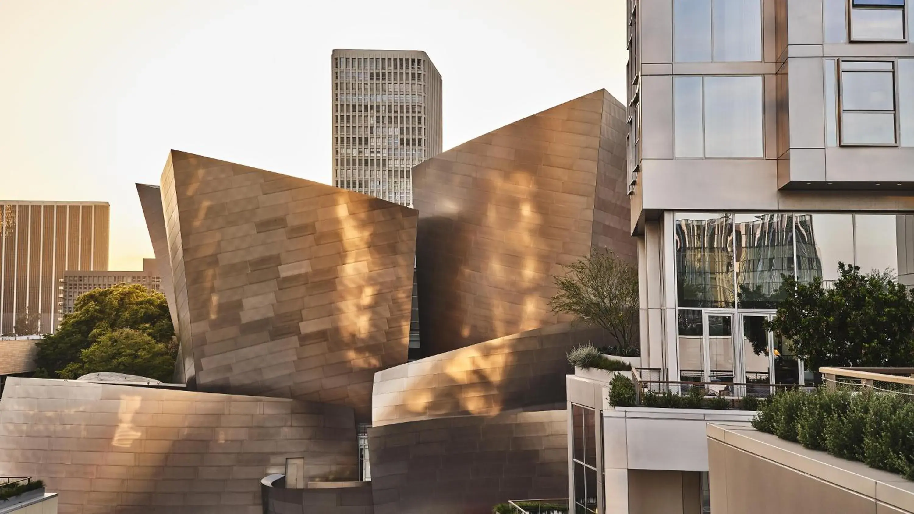 Property building in Conrad Los Angeles Property building in Conrad Los Angeles