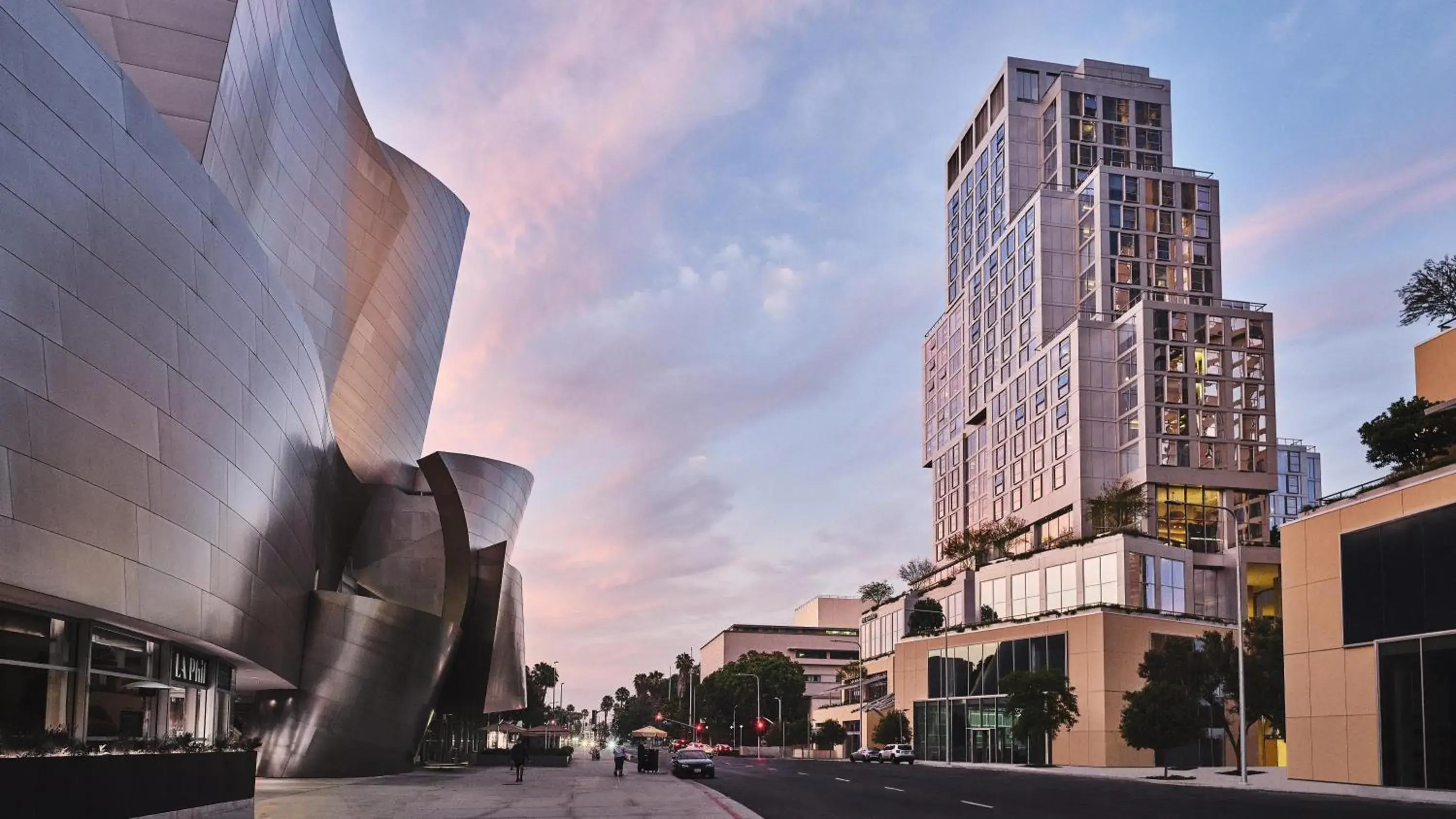 Property building in Conrad Los Angeles Property building in Conrad Los Angeles