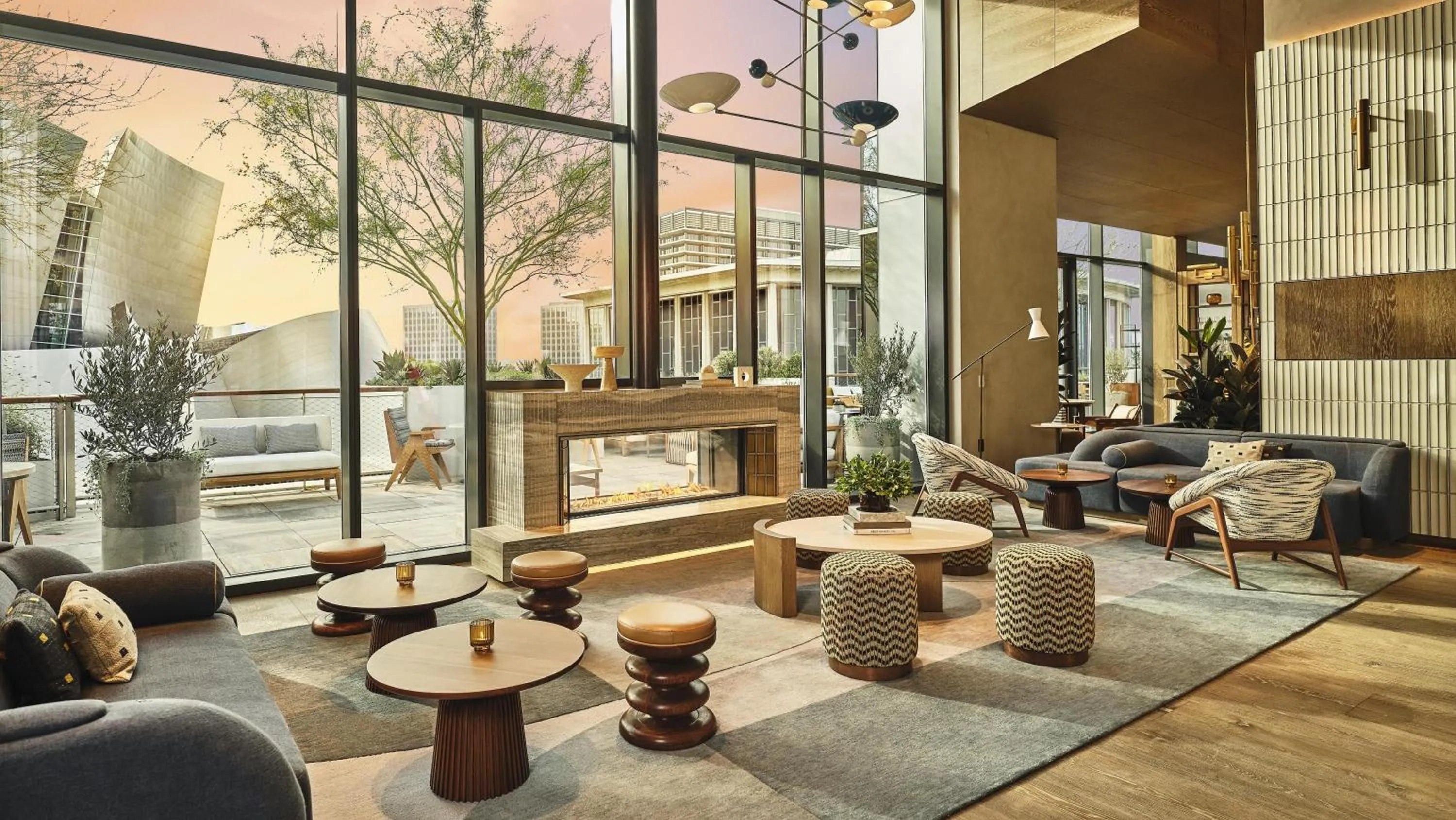 Lobby or reception in Conrad Los Angeles