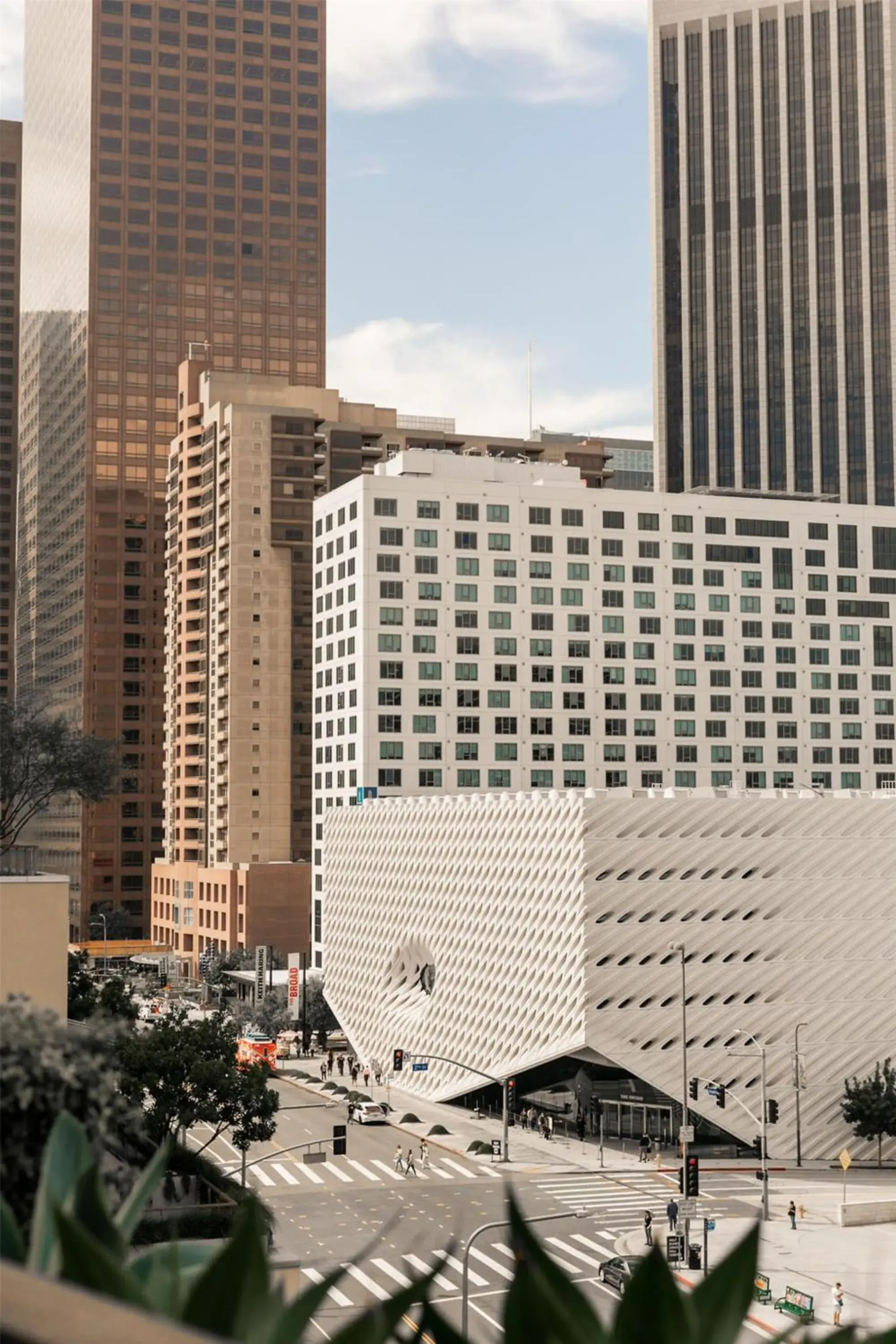 Property building in Conrad Los Angeles Property building in Conrad Los Angeles