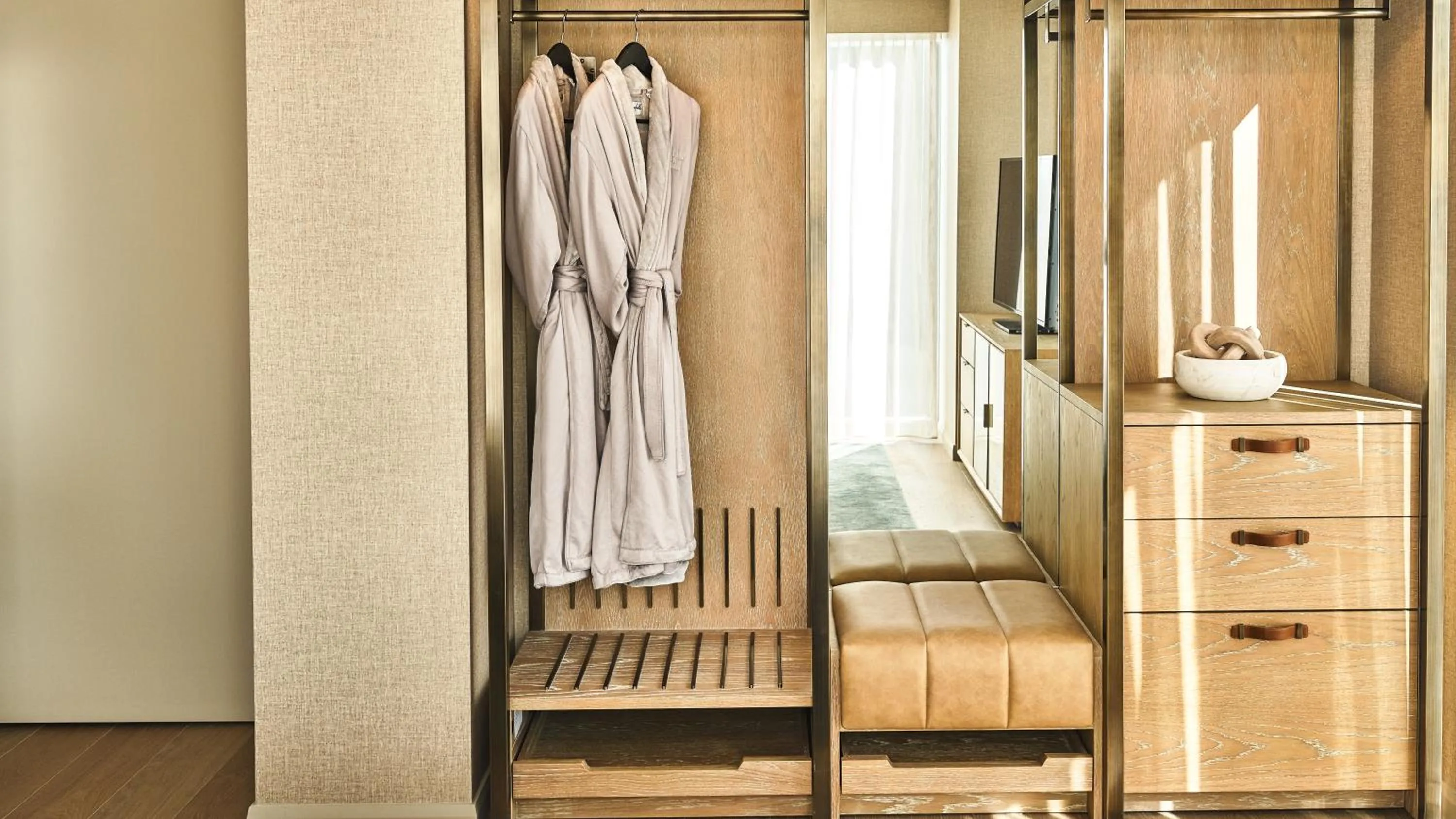 wardrobe in Conrad Los Angeles