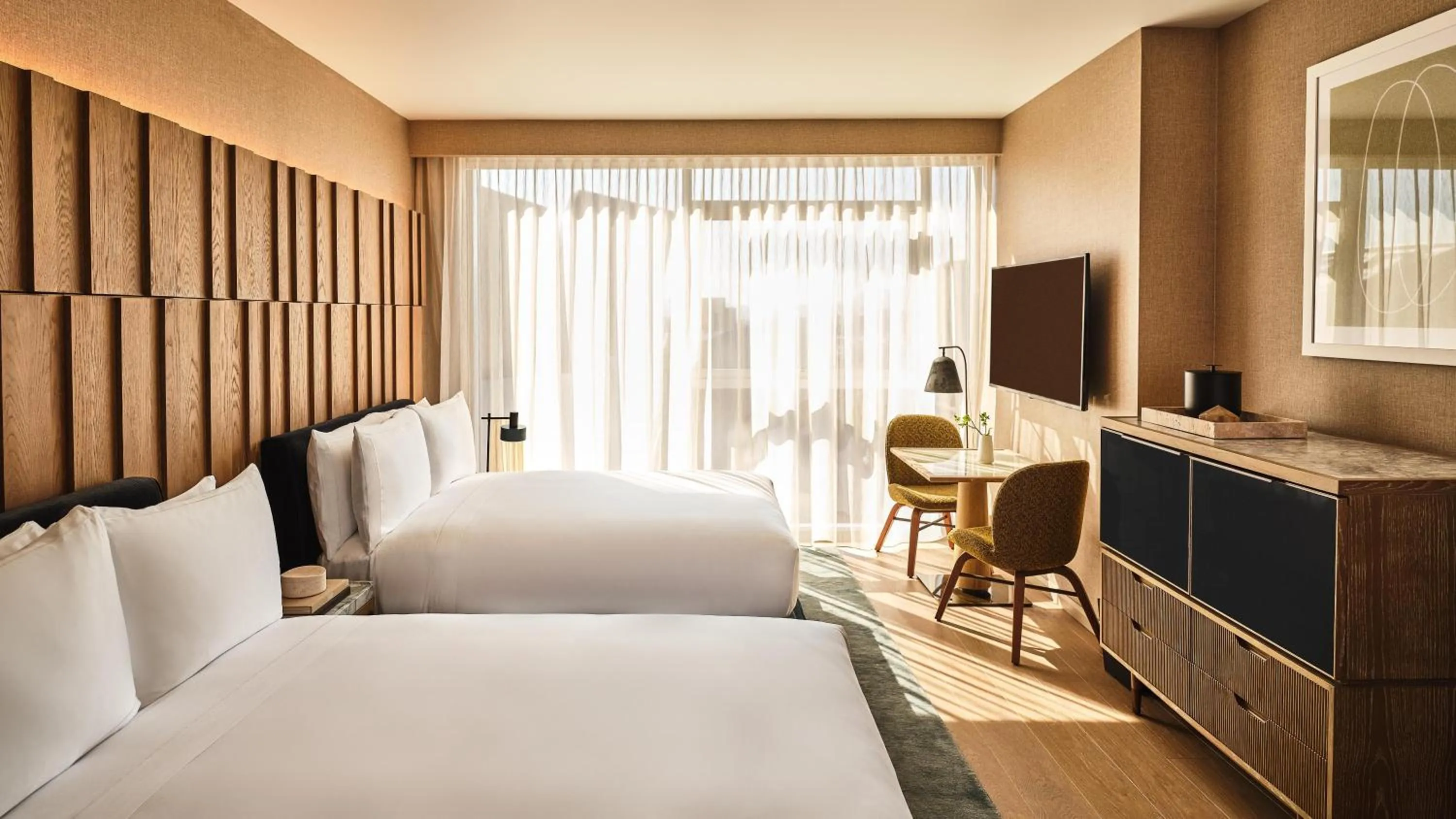 Bed in Conrad Los Angeles