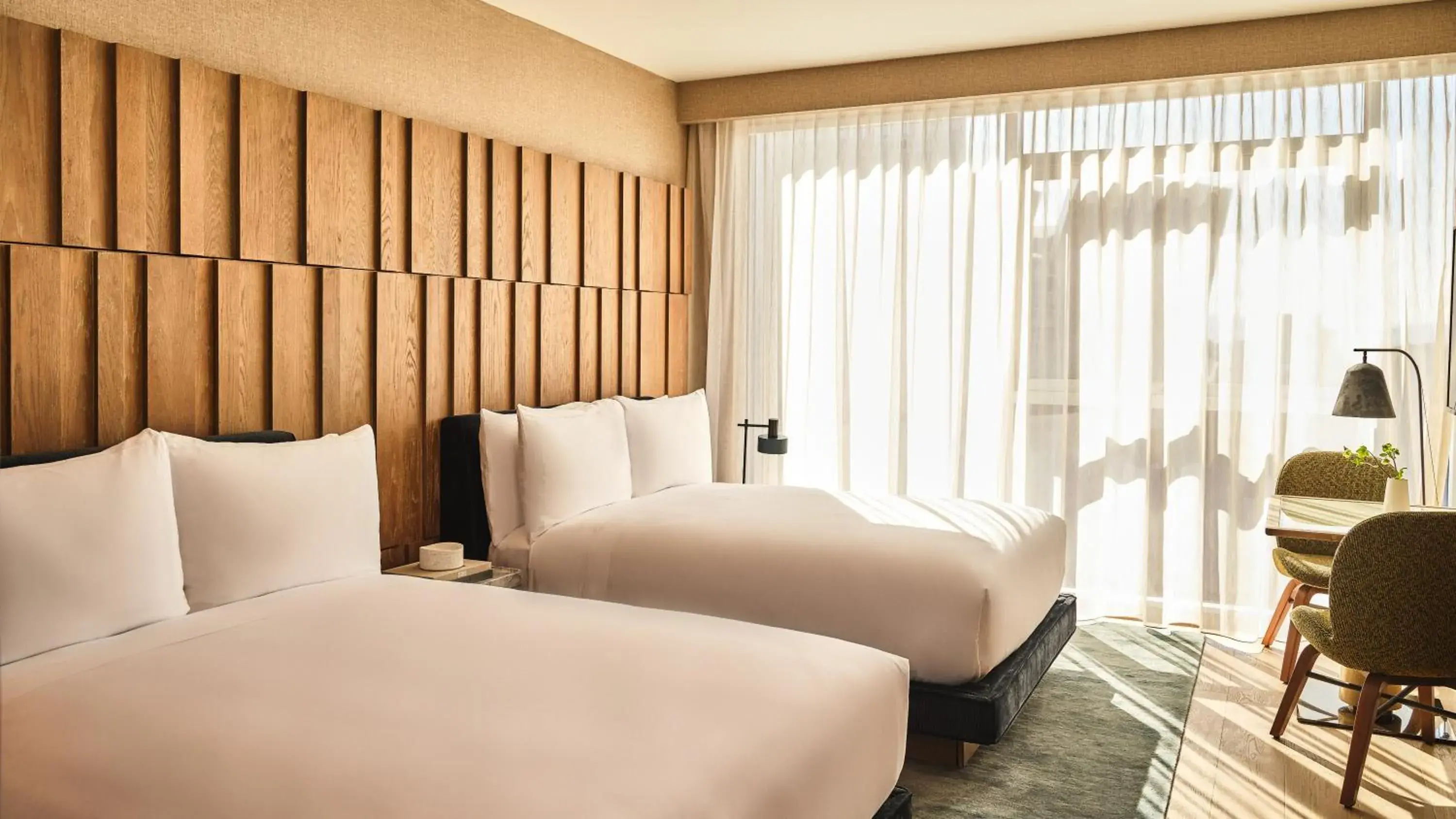 Photo of the whole room, Bed in Conrad Los Angeles Photo of the whole room, Bed in Conrad Los Angeles