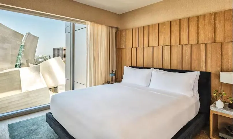 Bed in Conrad Los Angeles