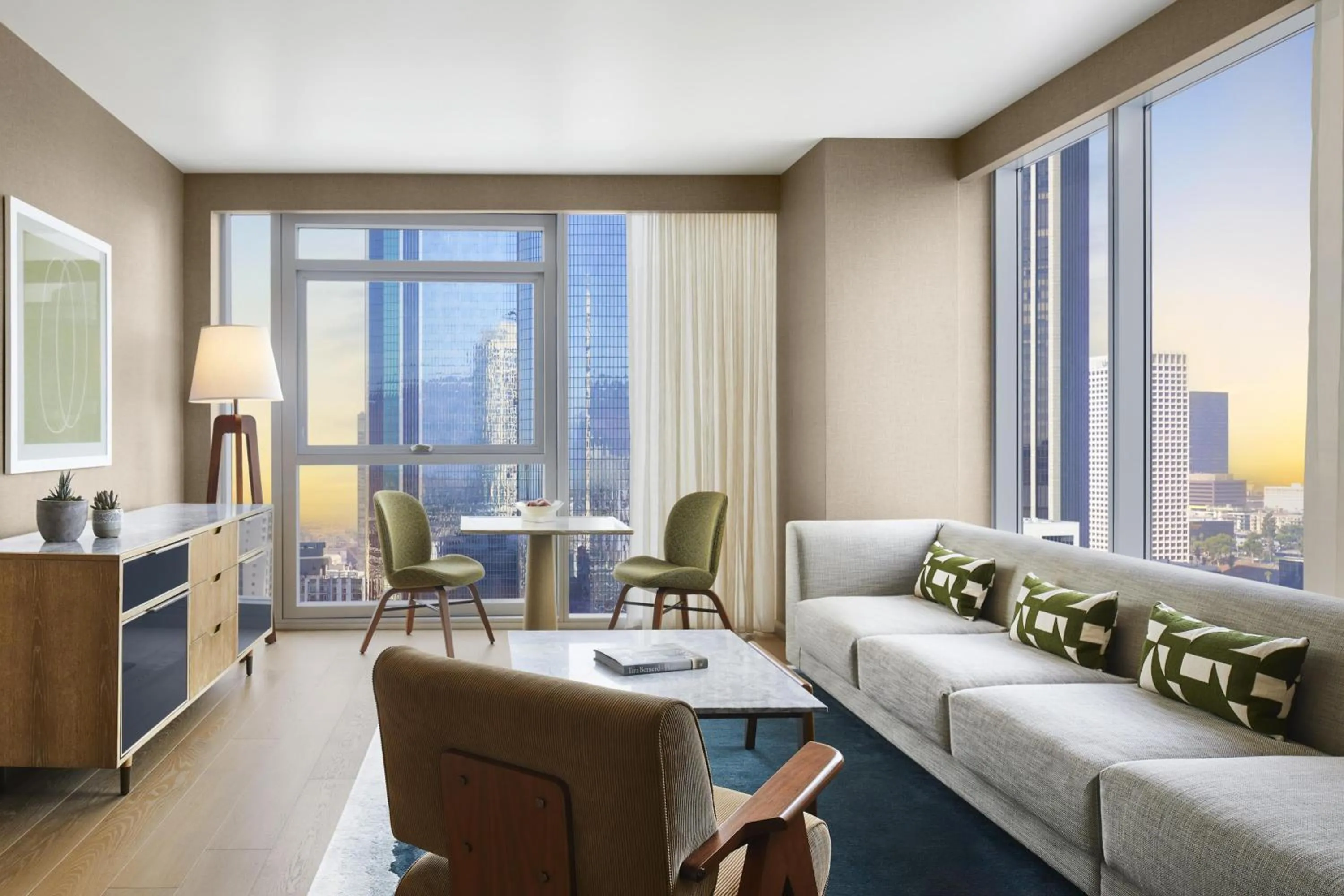 View (from property/room) in Conrad Los Angeles