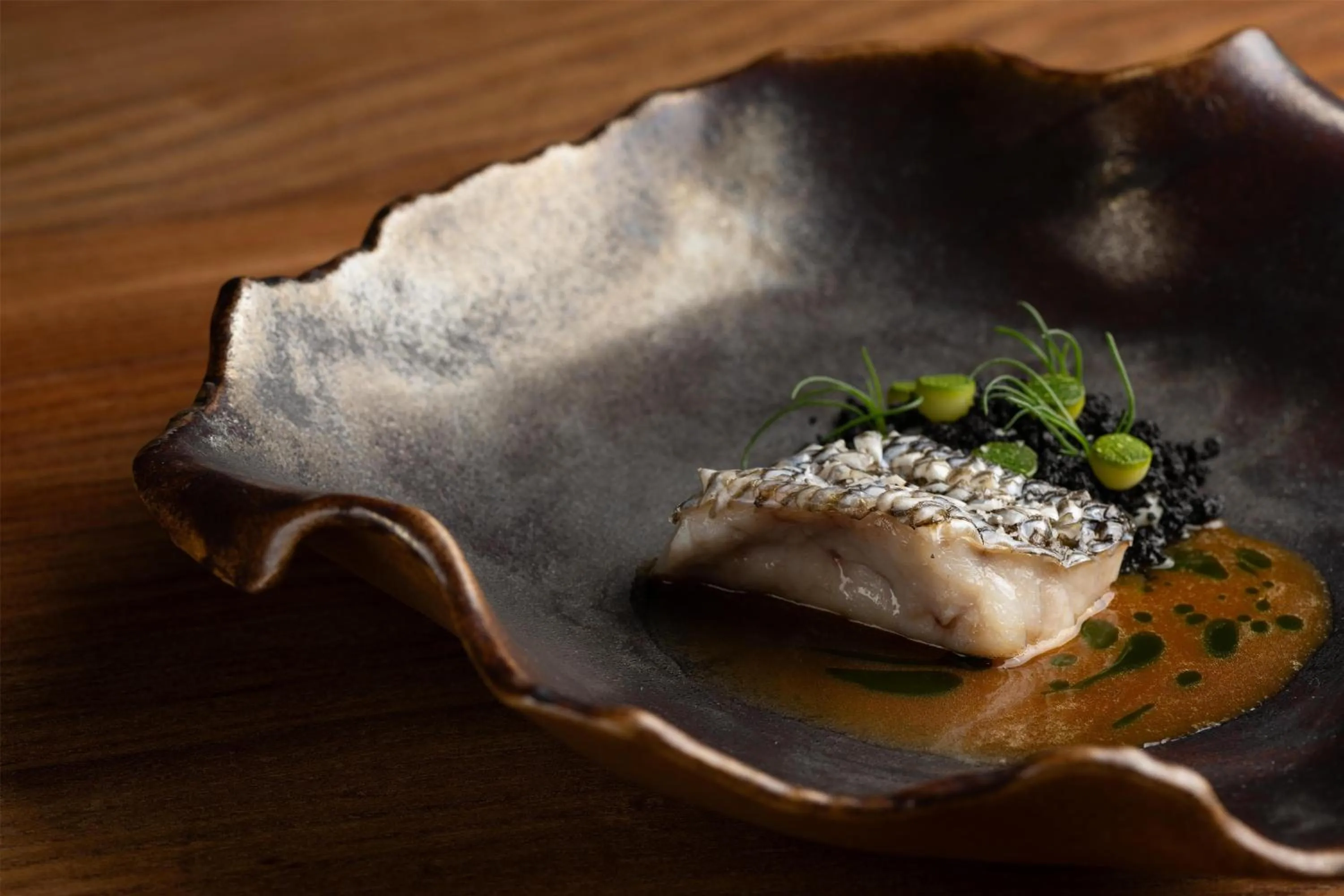 Dining area in Conrad Los Angeles