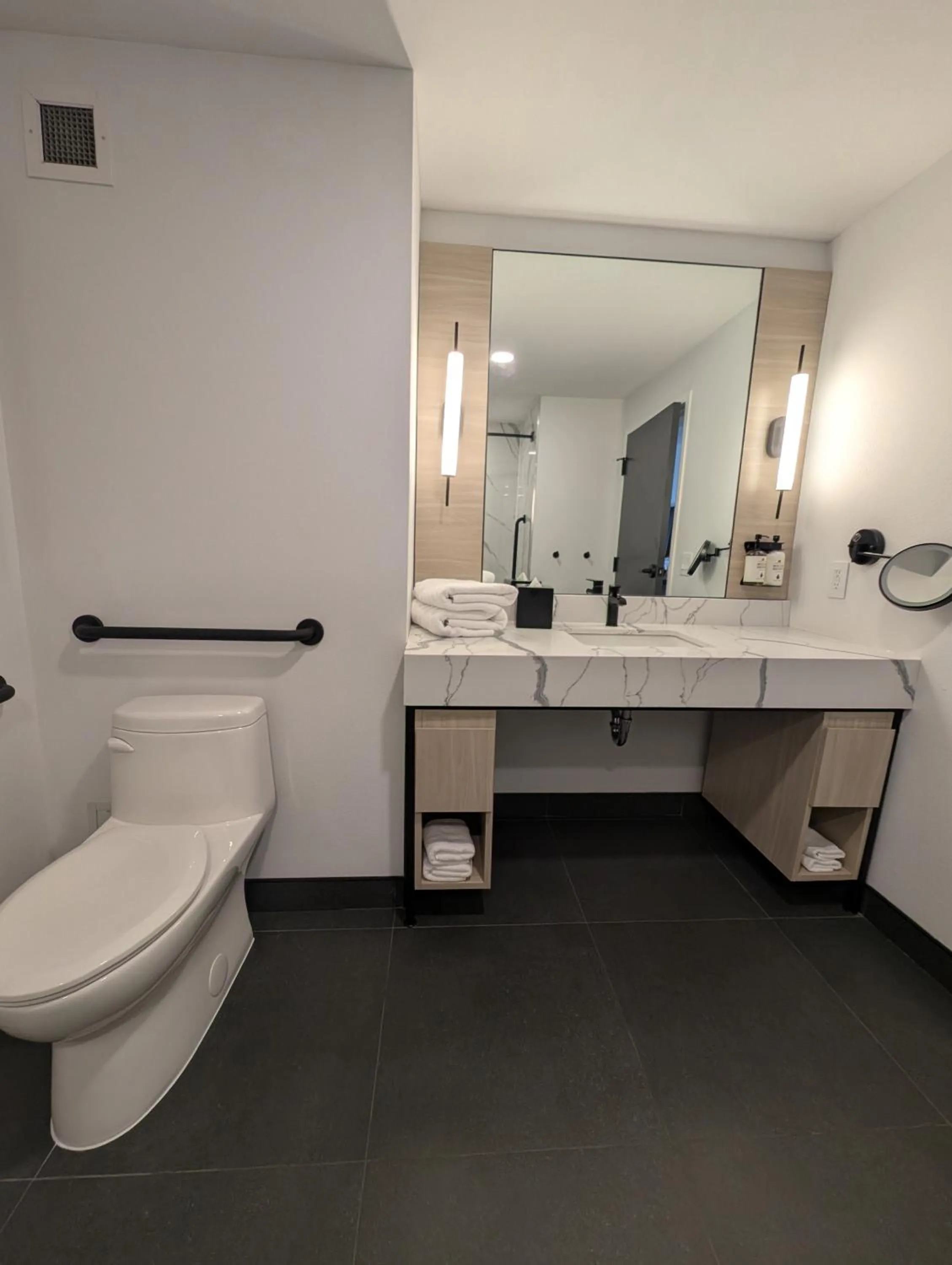 Toilet in Bloom Mississauga, Tapestry Collection By Hilton