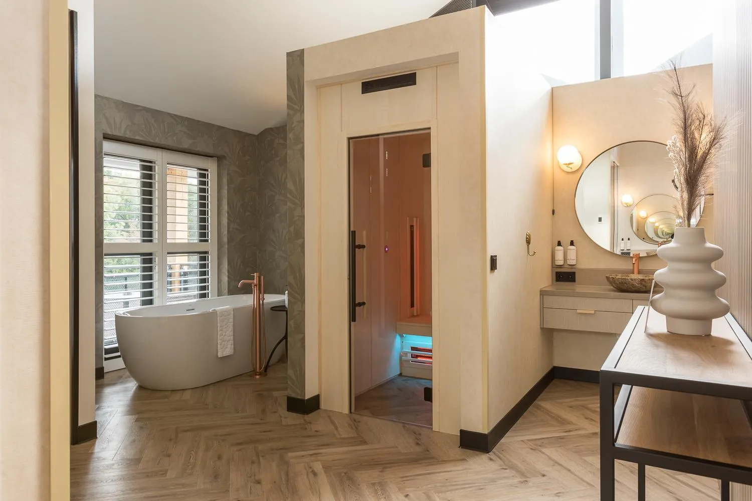 Sauna in Boutique Hotel Helder I Kloeg Collection