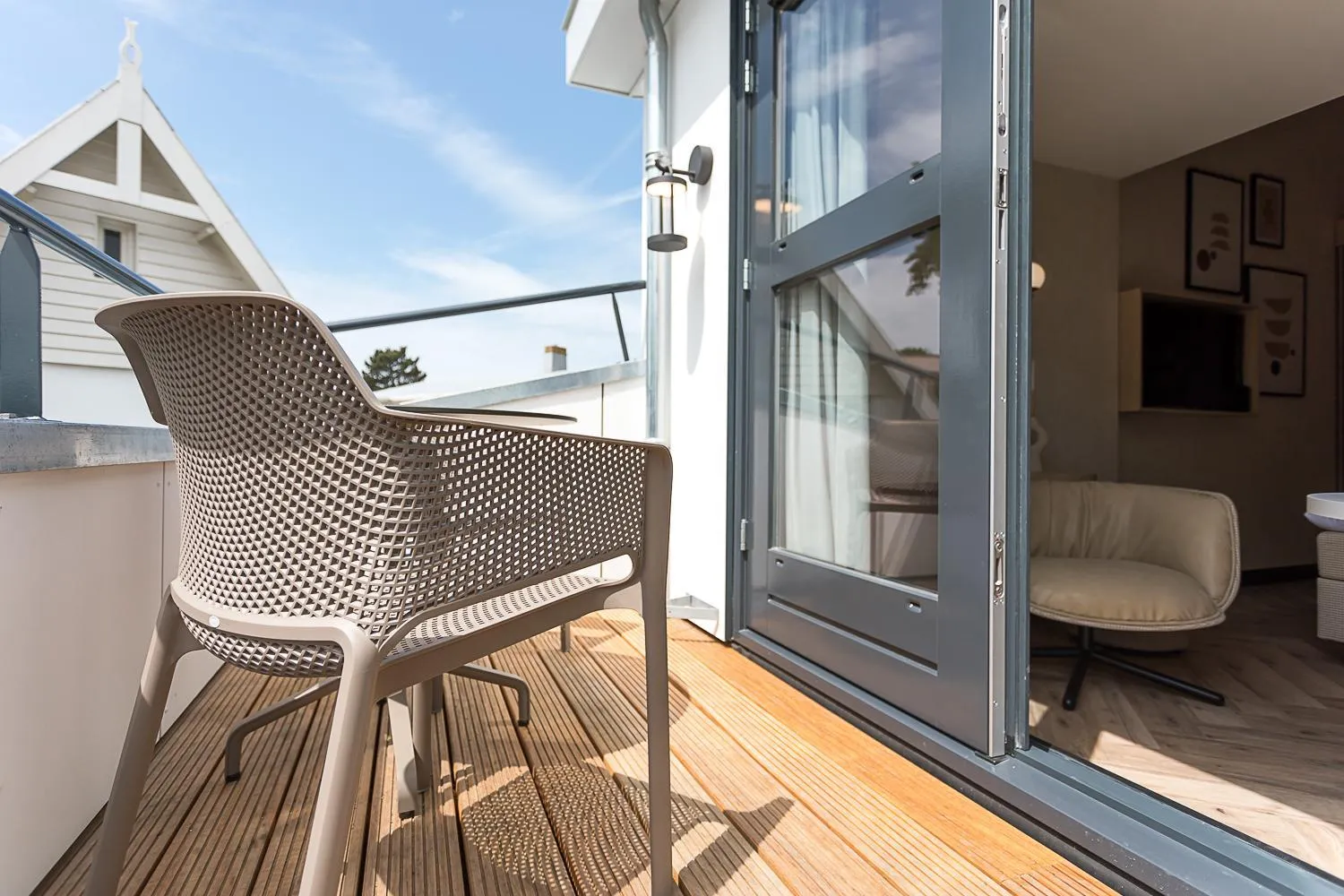 Balcony/Terrace in Boutique Hotel Helder I Kloeg Collection