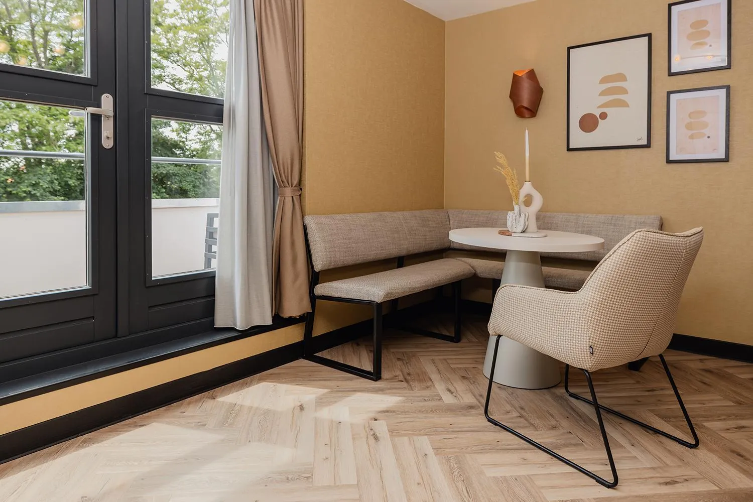 Seating area in Boutique Hotel Helder I Kloeg Collection