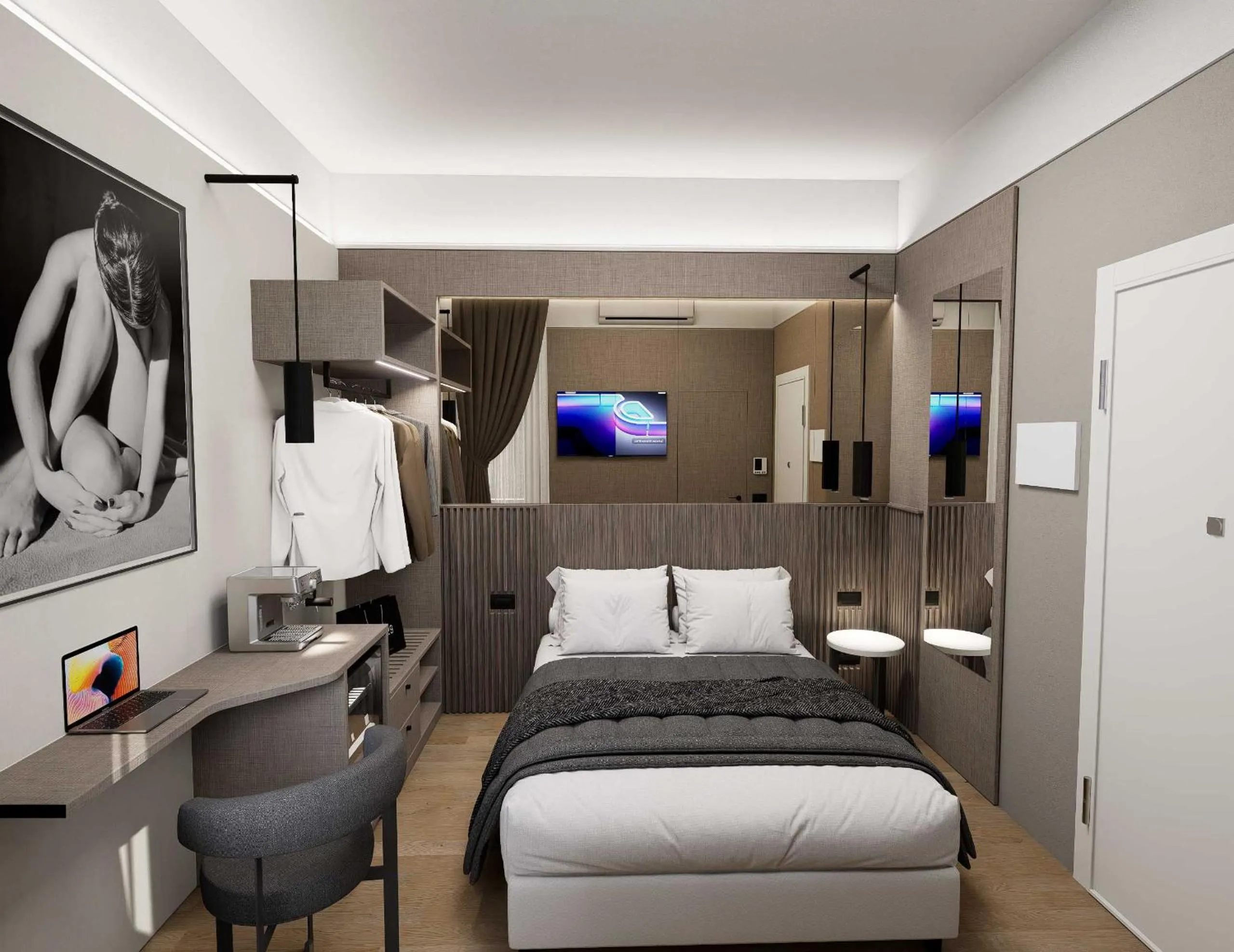 Bedroom, Bed in Hotel Metropolitan