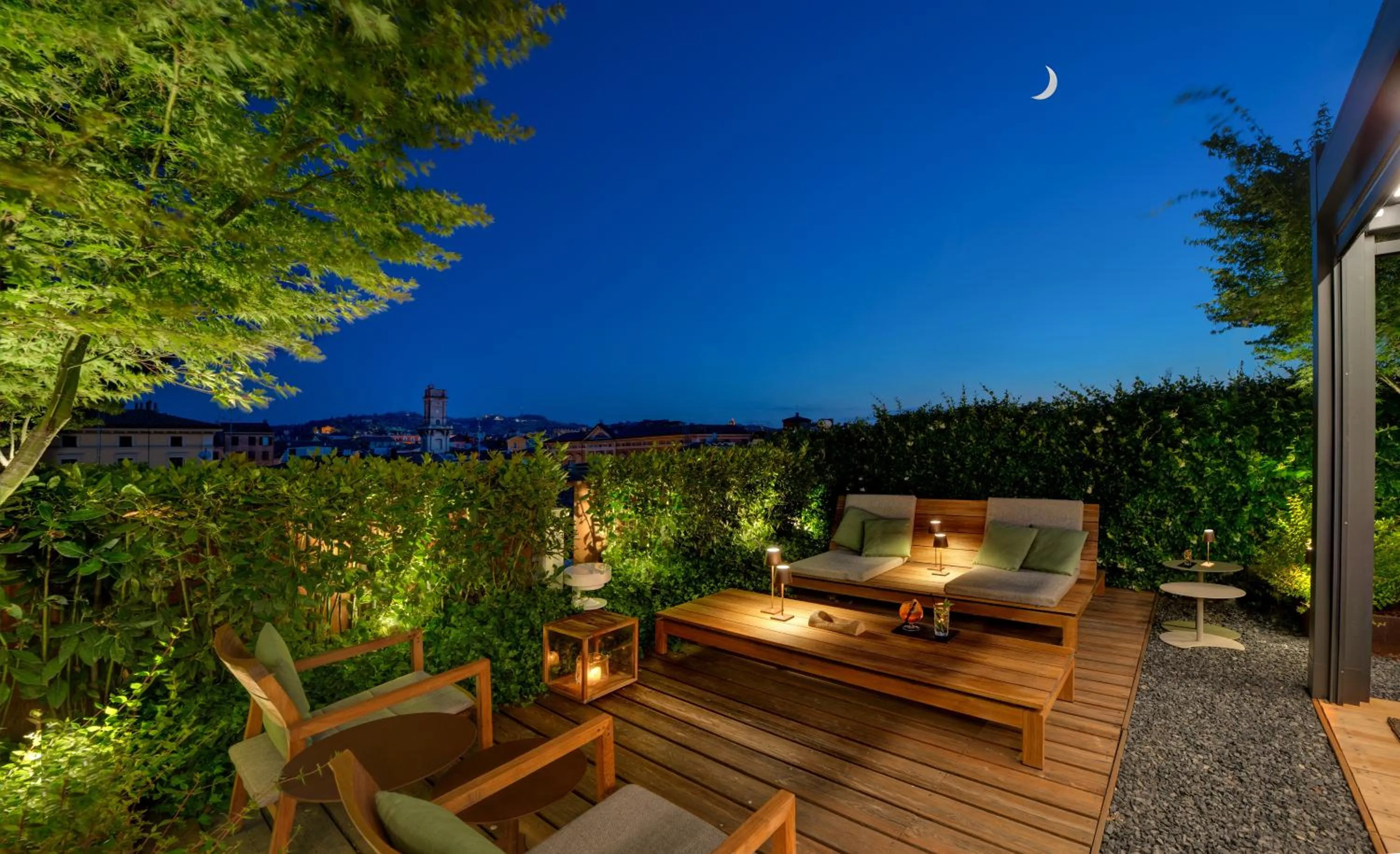 Patio in Hotel Metropolitan