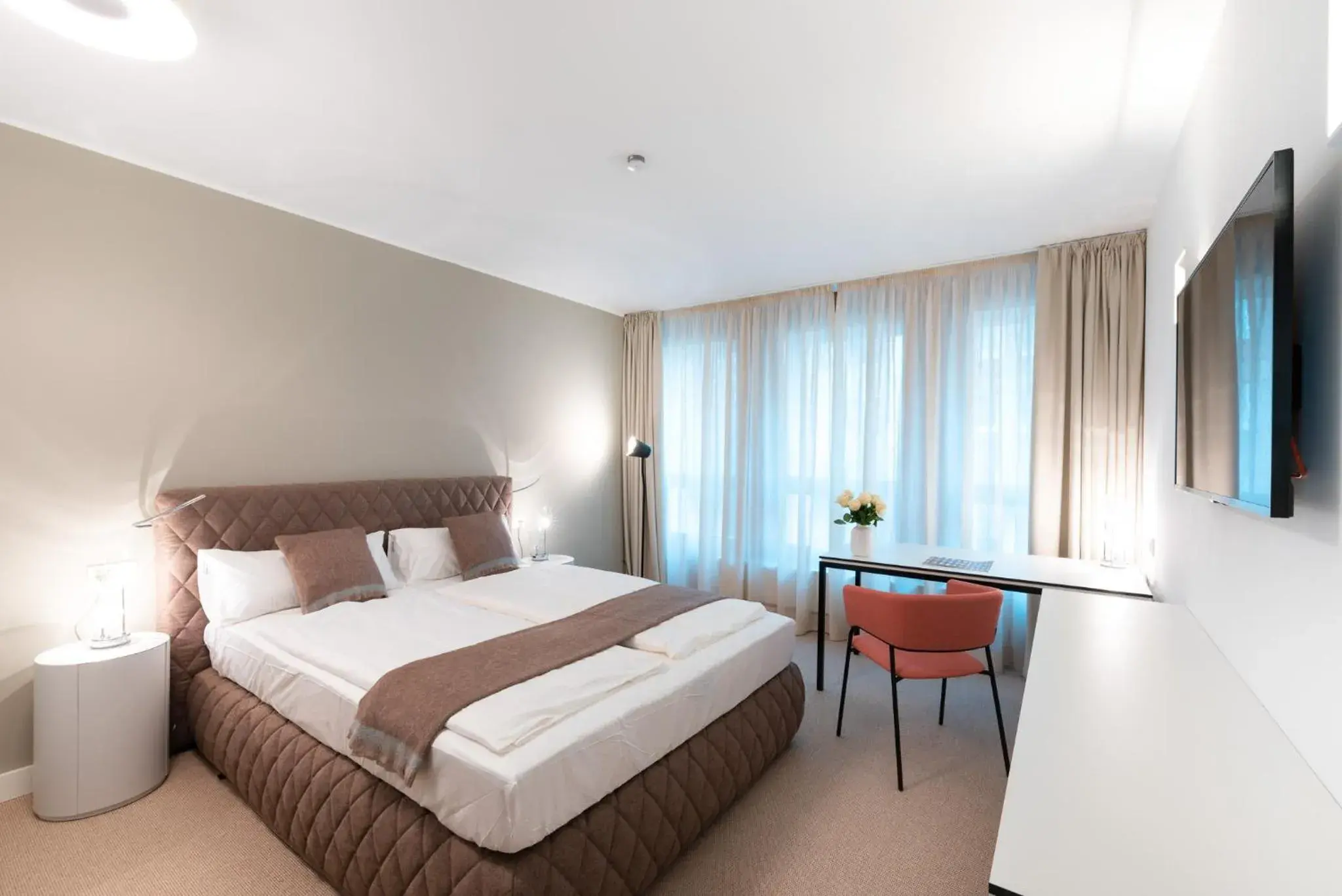 Bed in Studiohouse Frankfurt Bed in Studiohouse Frankfurt