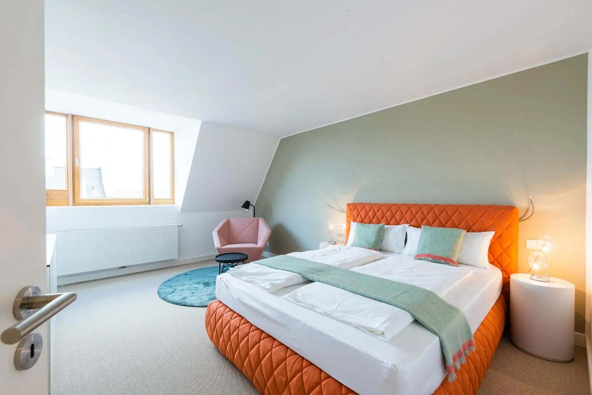 Bedroom, Bed in Studiohouse Frankfurt Bedroom, Bed in Studiohouse Frankfurt