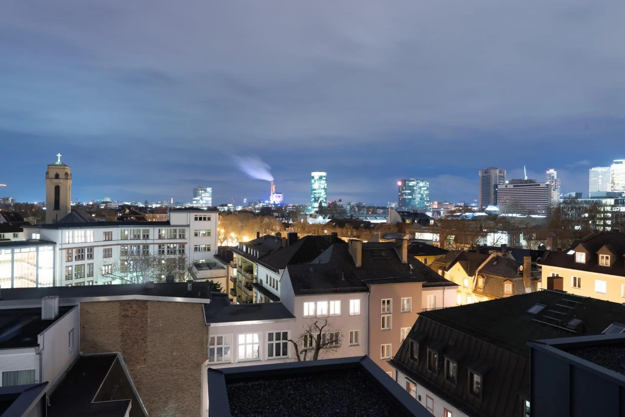 City view in Studiohouse Frankfurt