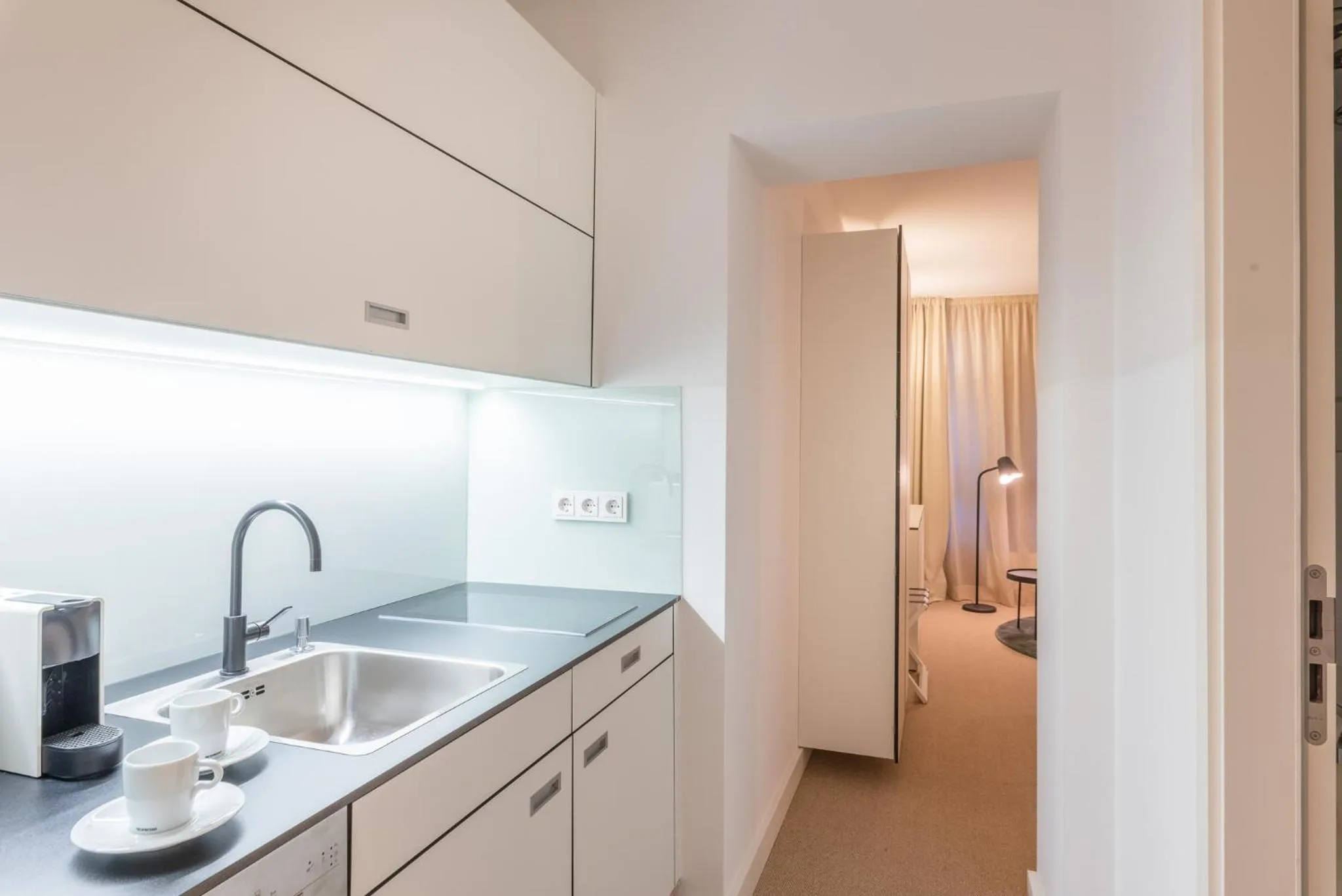 Kitchen or kitchenette in Studiohouse Frankfurt