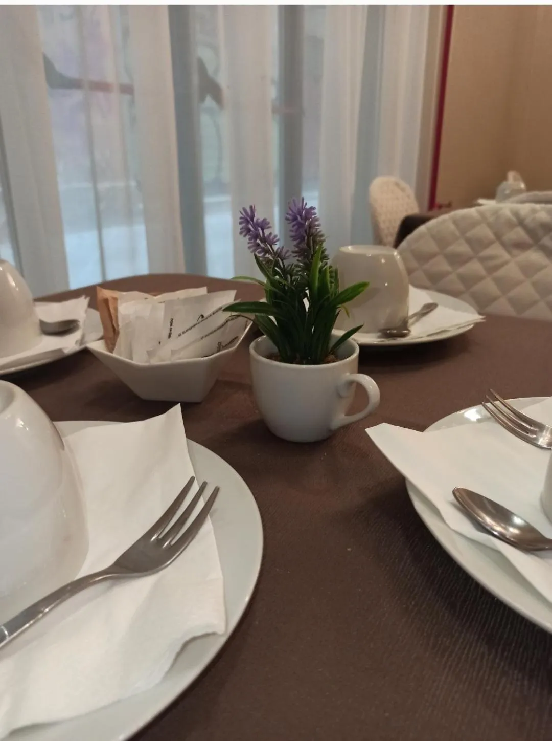 Dining area in Hotel Leonardo