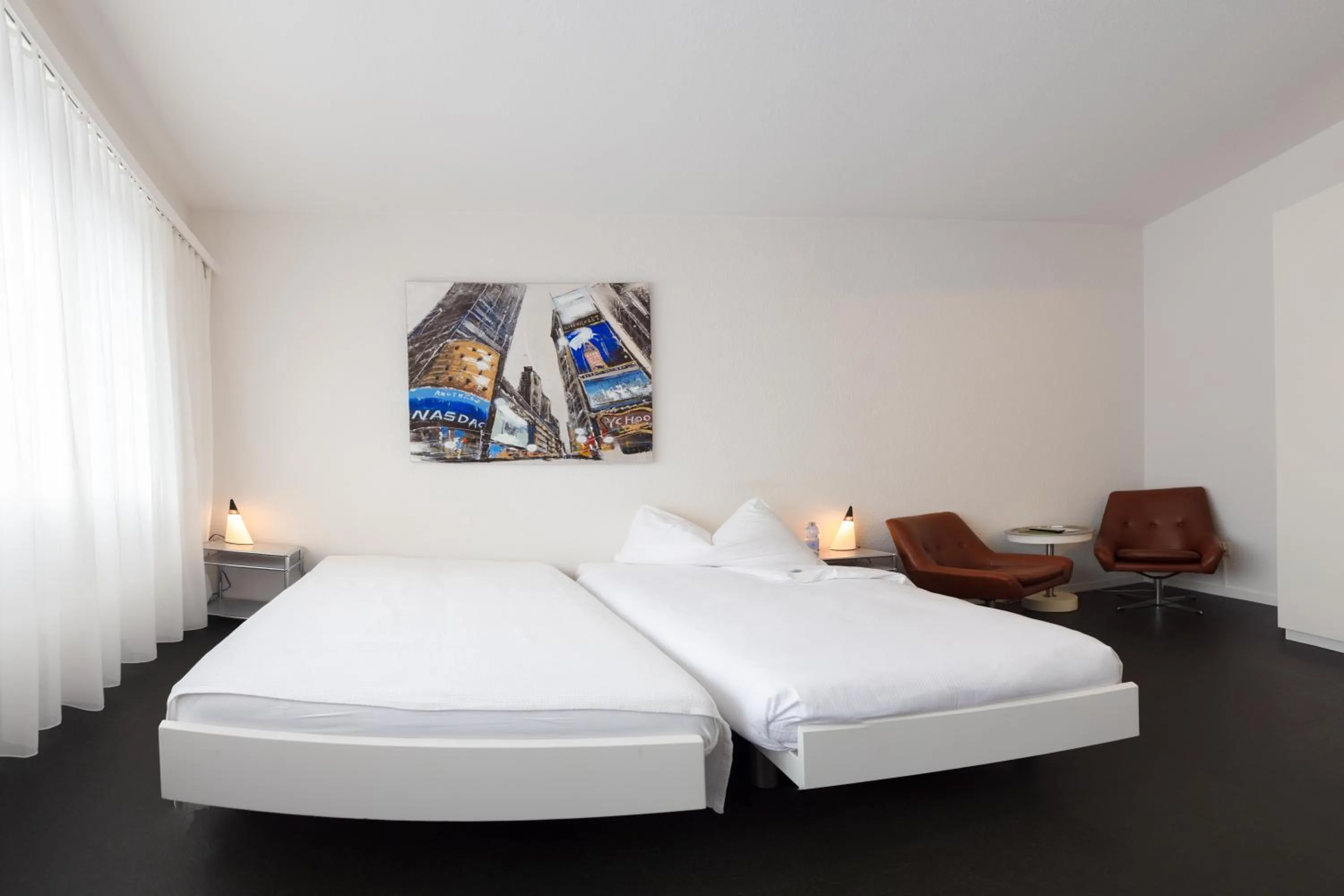 Bed in Hotel Bären Niederscherli