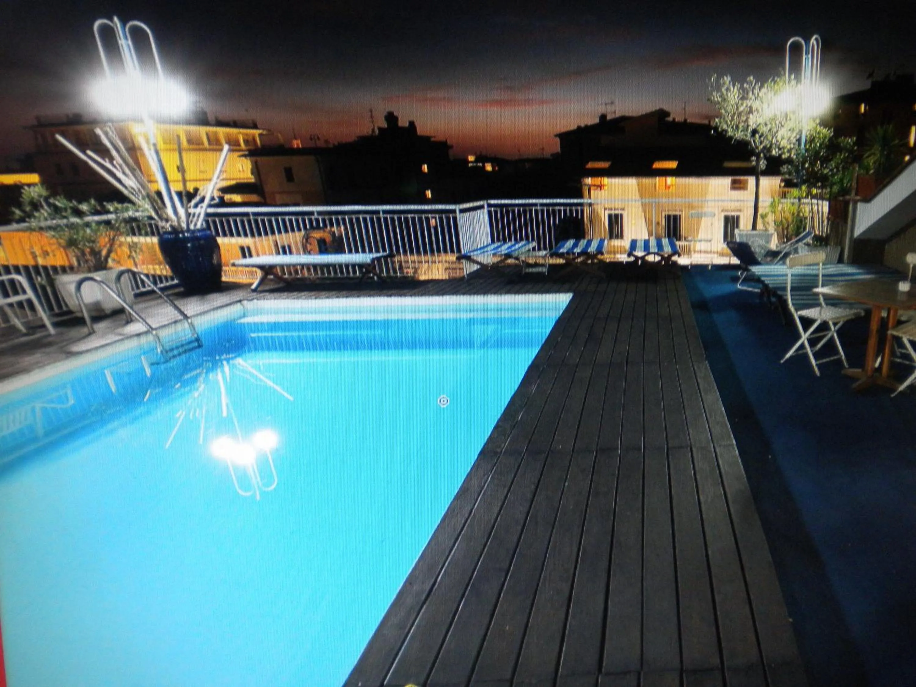Swimming pool in Hotel Corallo