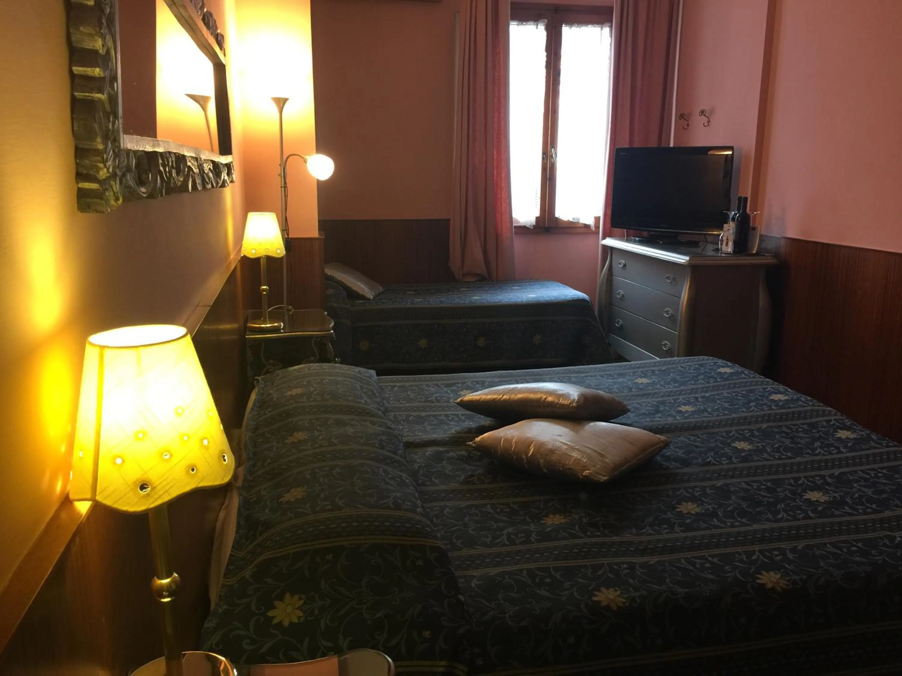Bed in Hotel Corallo