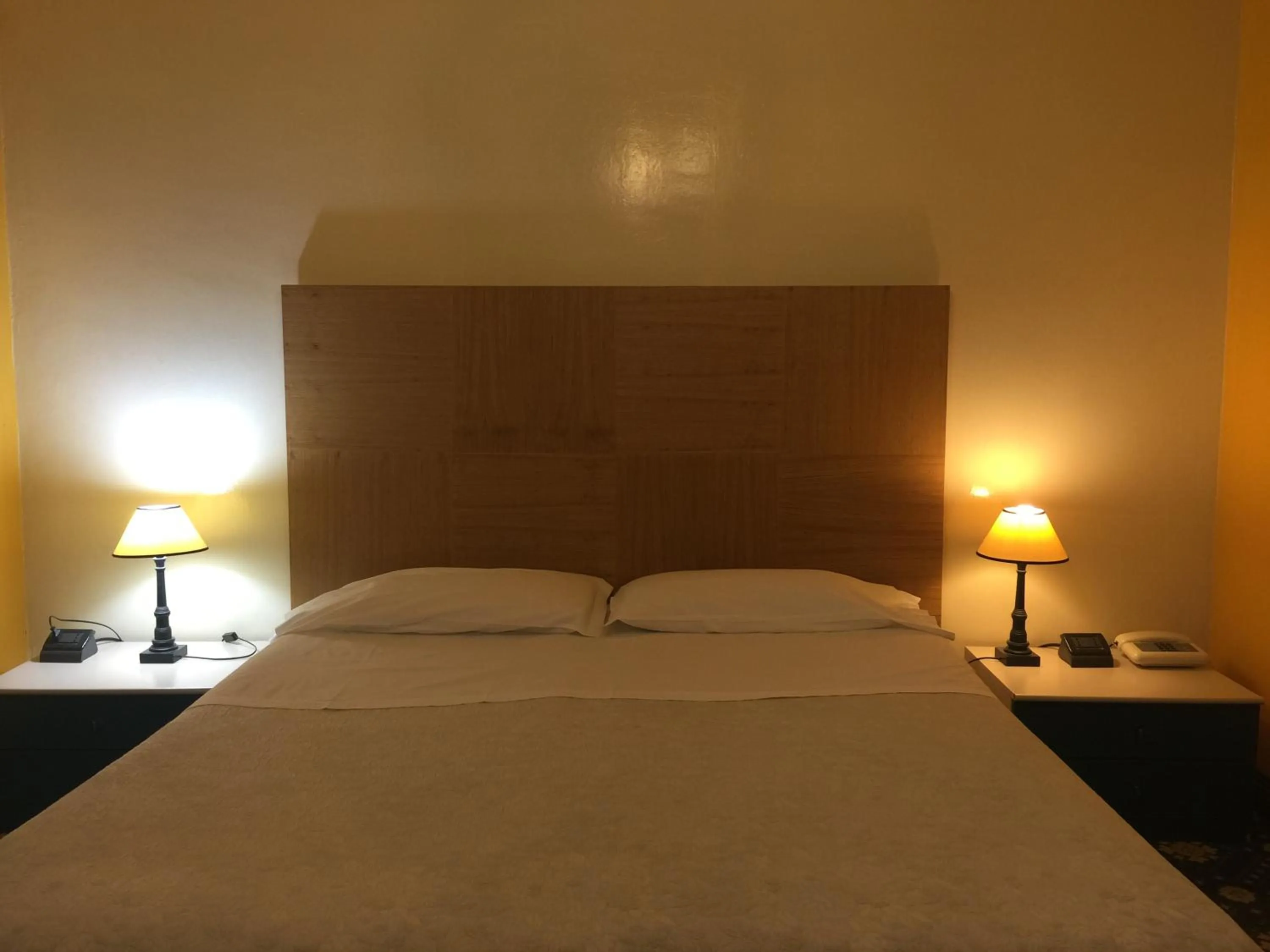 Bed in Hotel Corallo