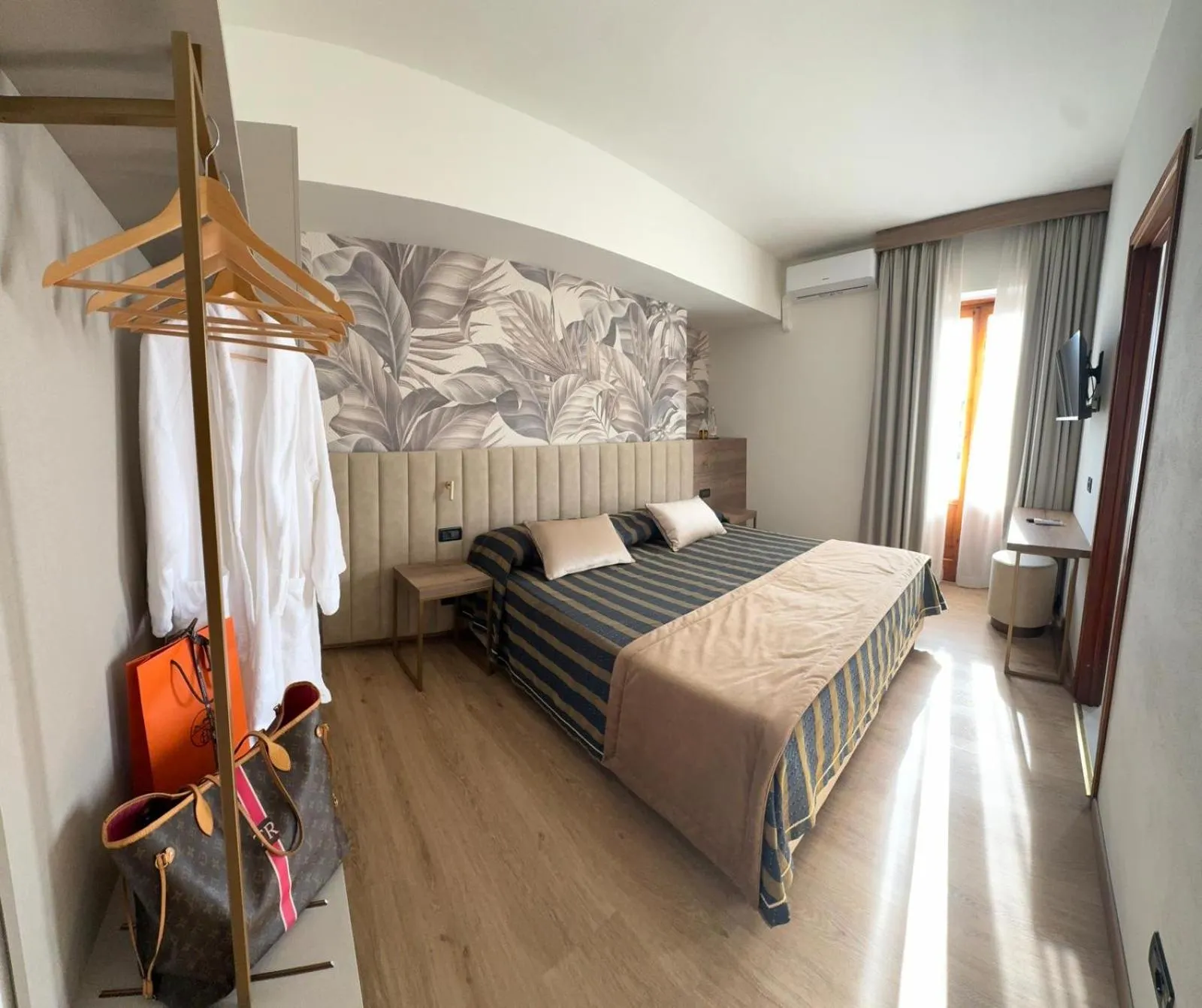 Bed in Hotel Corallo