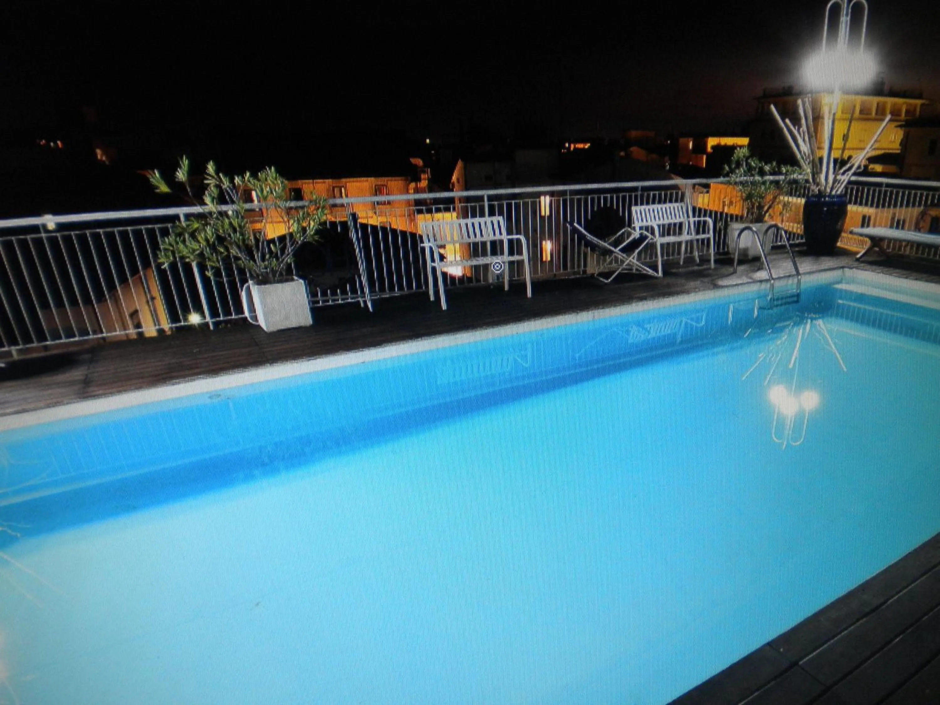 Swimming pool in Hotel Corallo