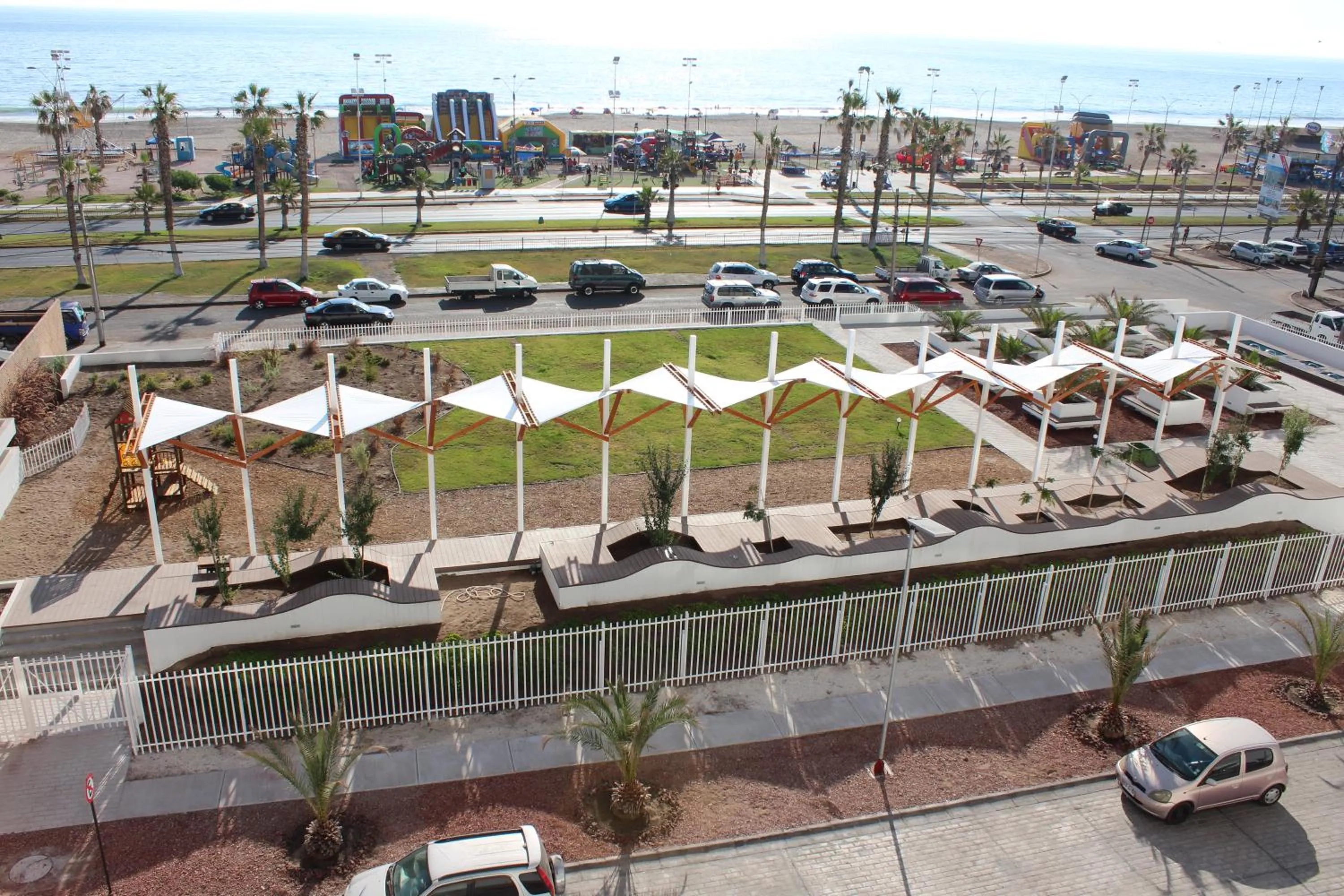 Garden view in Departamento frente al mar Iquique