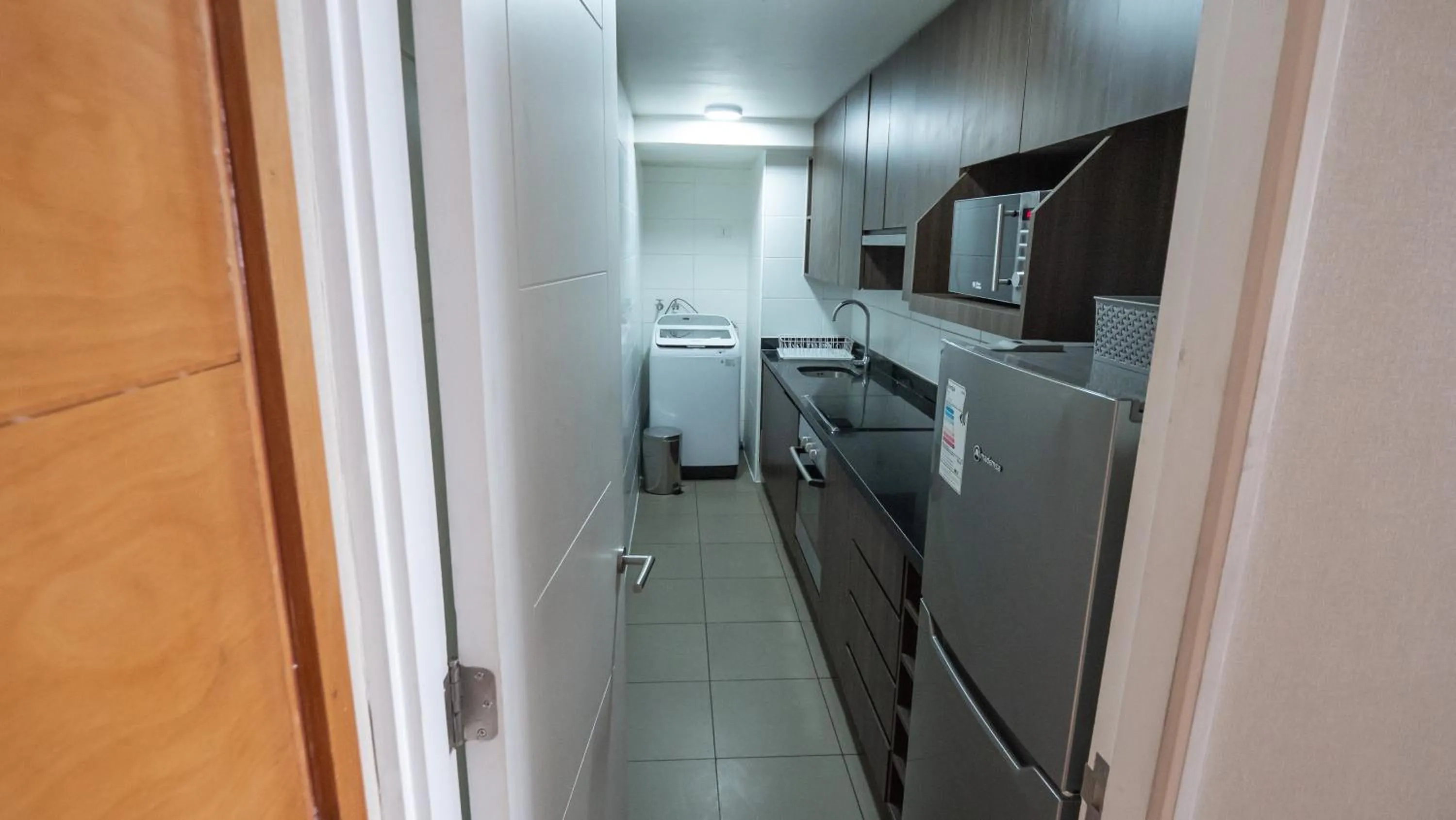 Kitchen or kitchenette in Departamento frente al mar Iquique