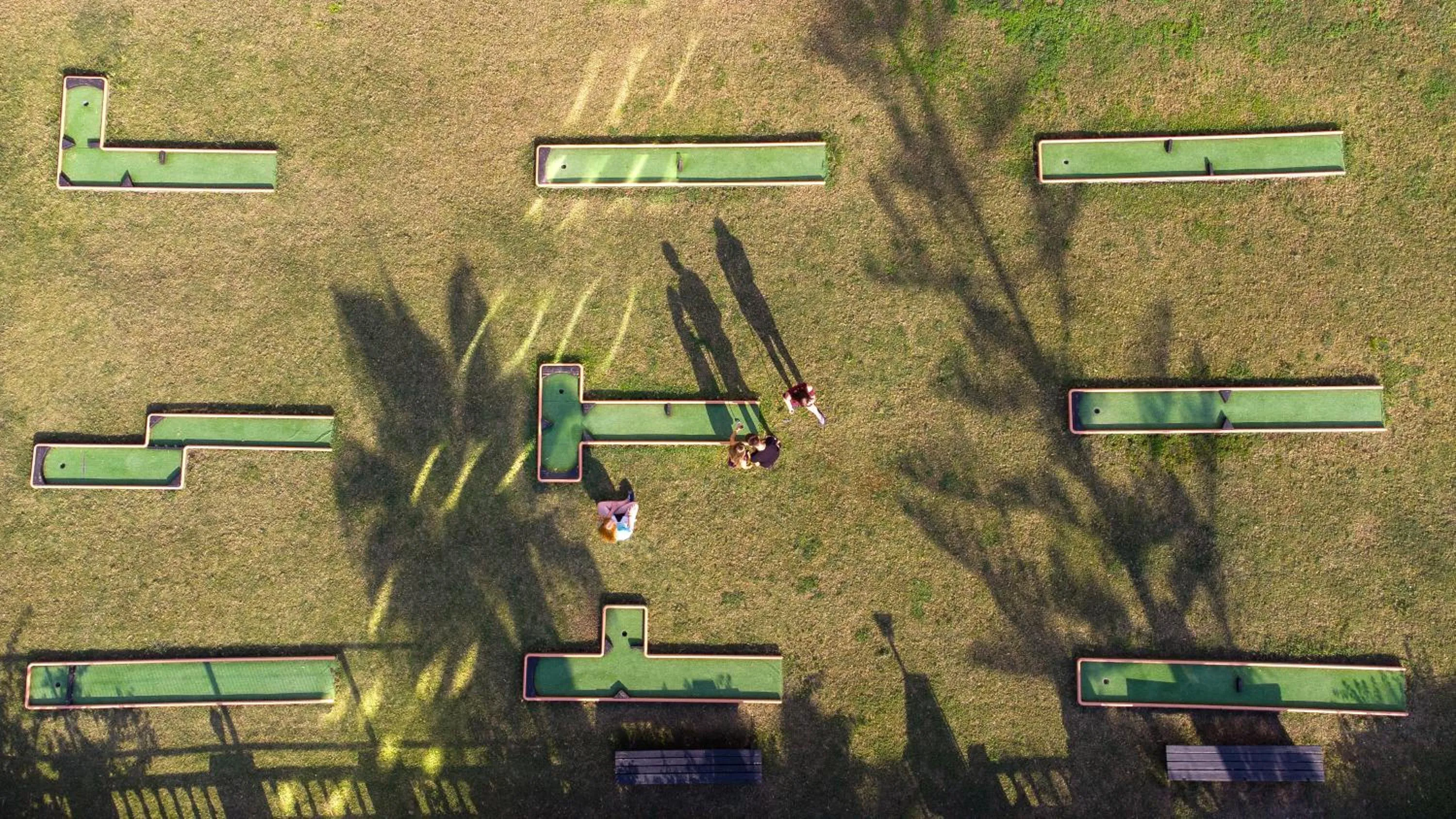 Minigolf in Club Paradiso Hotel