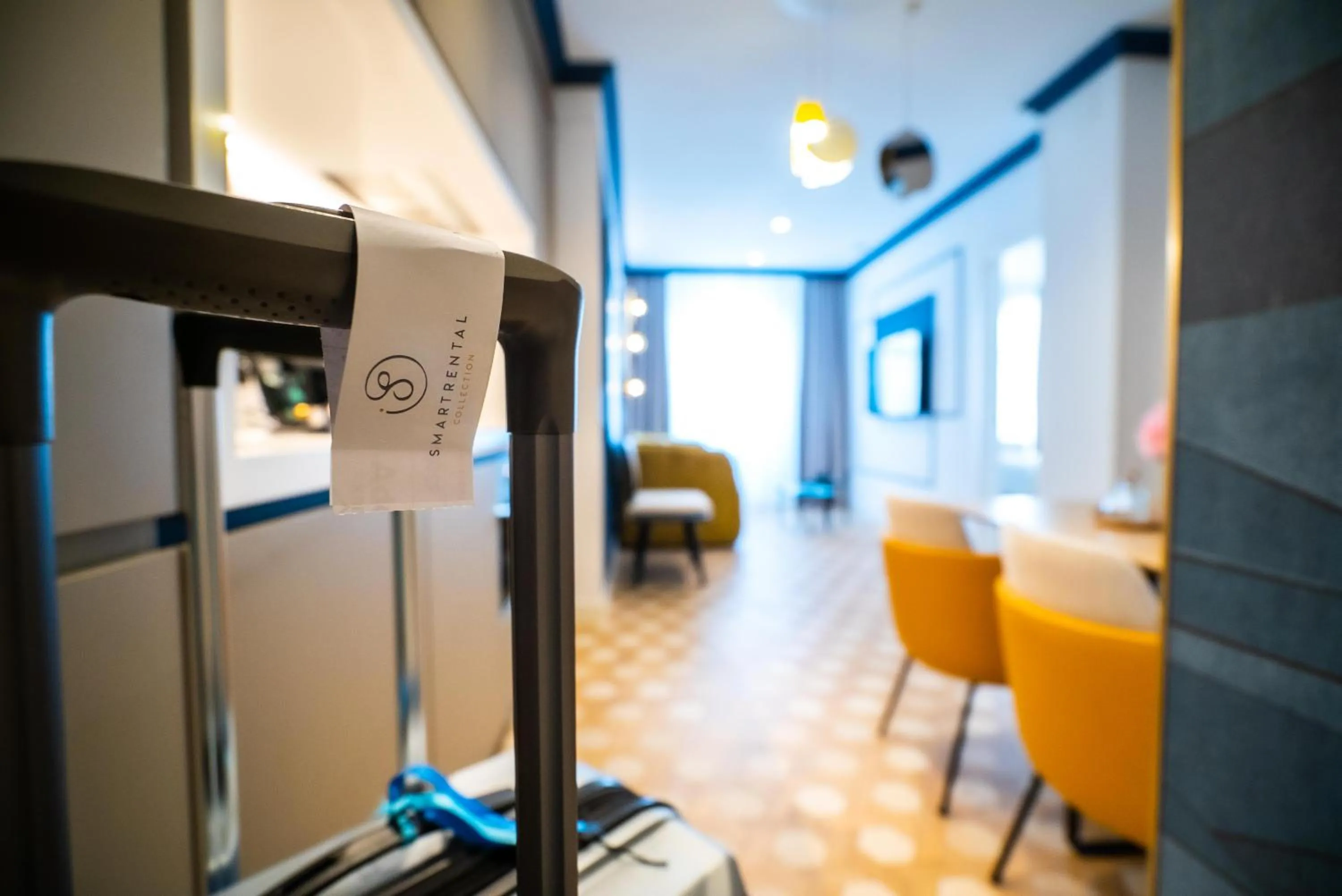 Living room in SmartRental Collection Gran Vía Capital