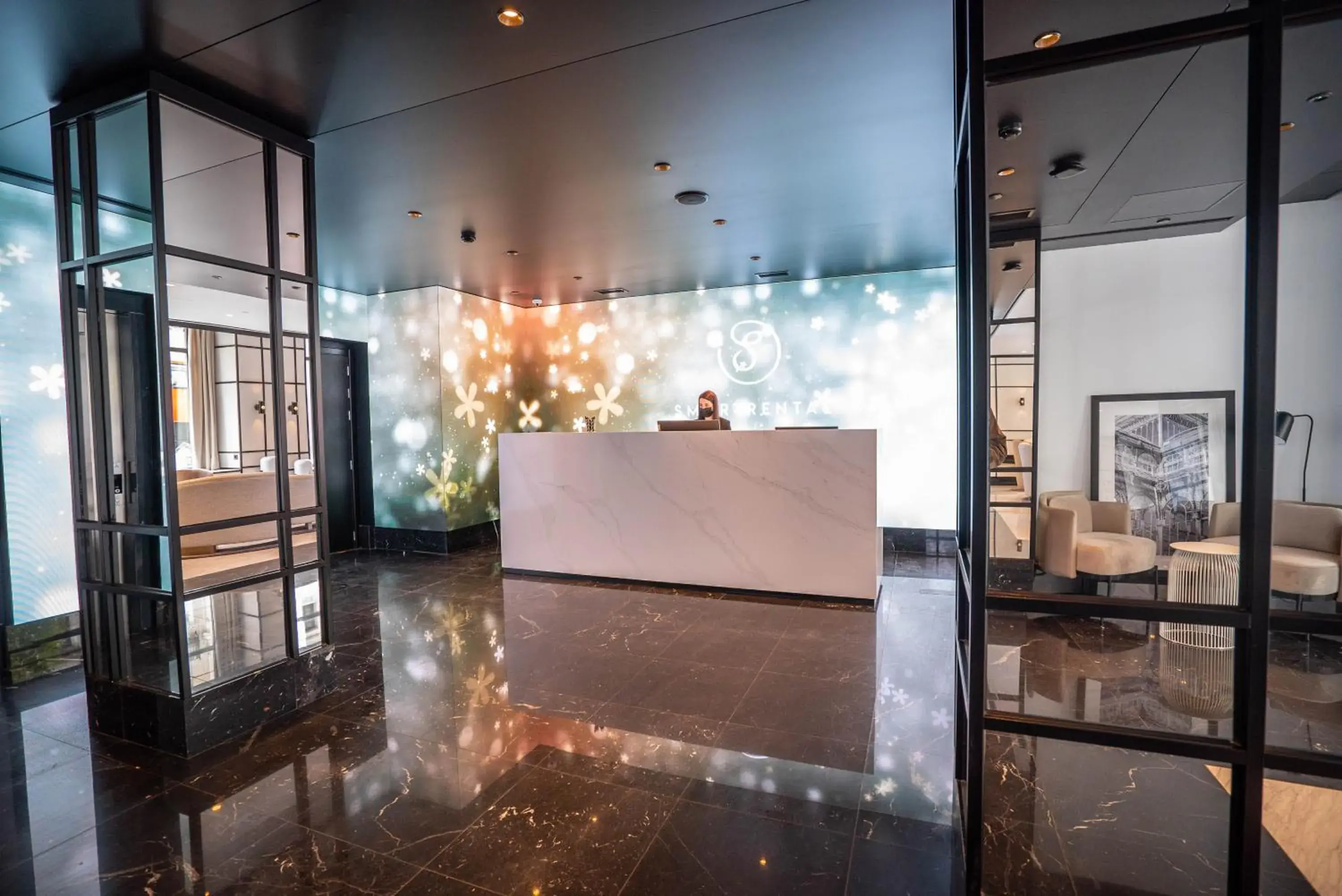 Lobby or reception in SmartRental Collection Gran Vía Capital Lobby or reception in SmartRental Collection Gran Vía Capital