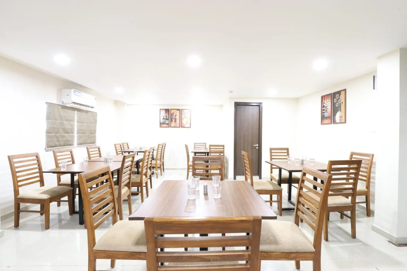 Dining area in Alba Premier, Ahmedabad
