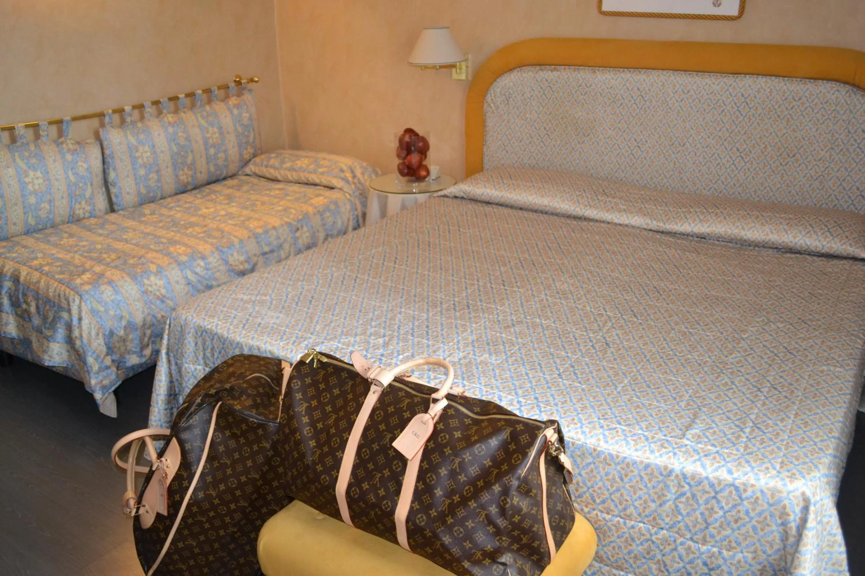 Bed in Hotel Giglio