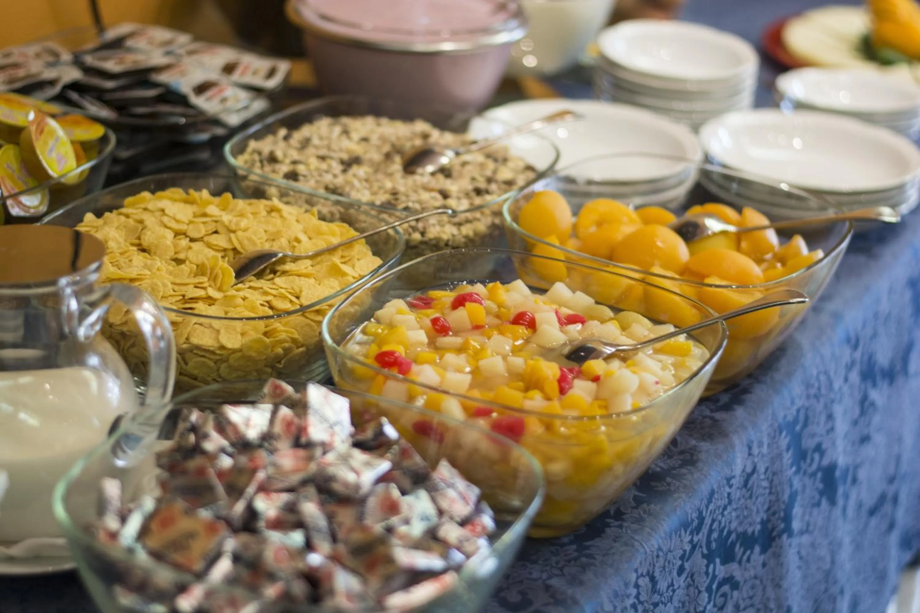 Buffet breakfast in Hotel Giglio