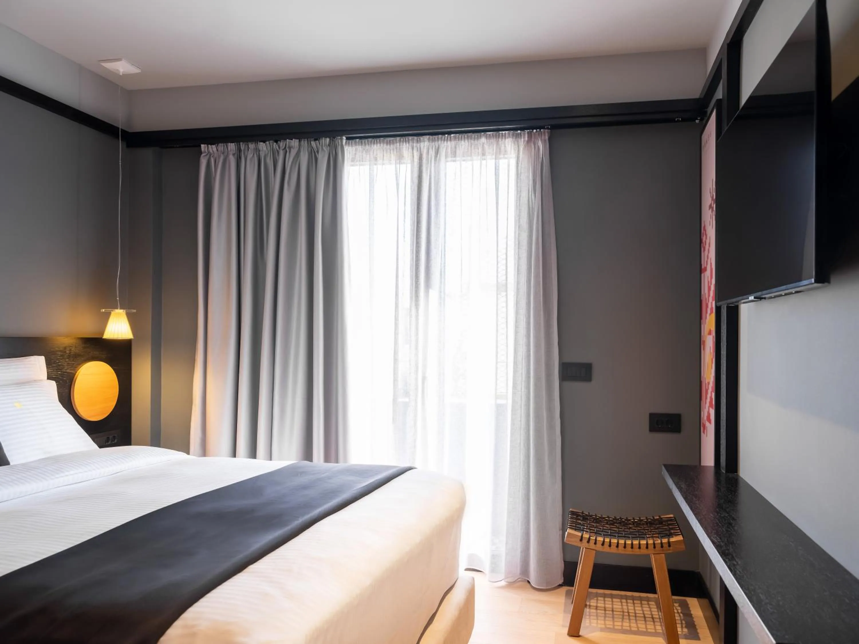 Bedroom, Bed in 3 Pines Design Living