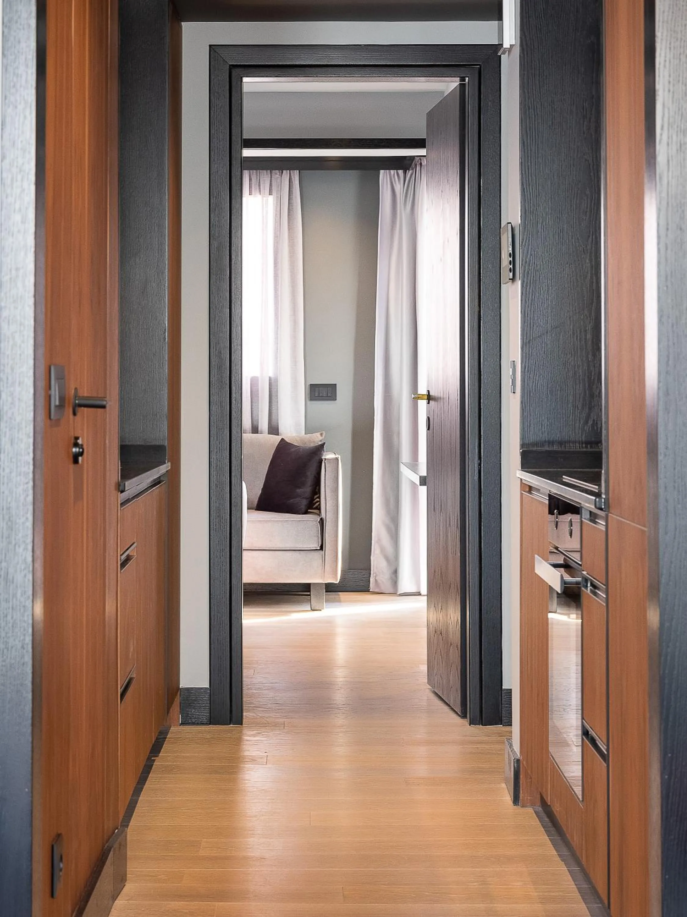 Bedroom, Bed in 3 Pines Design Living