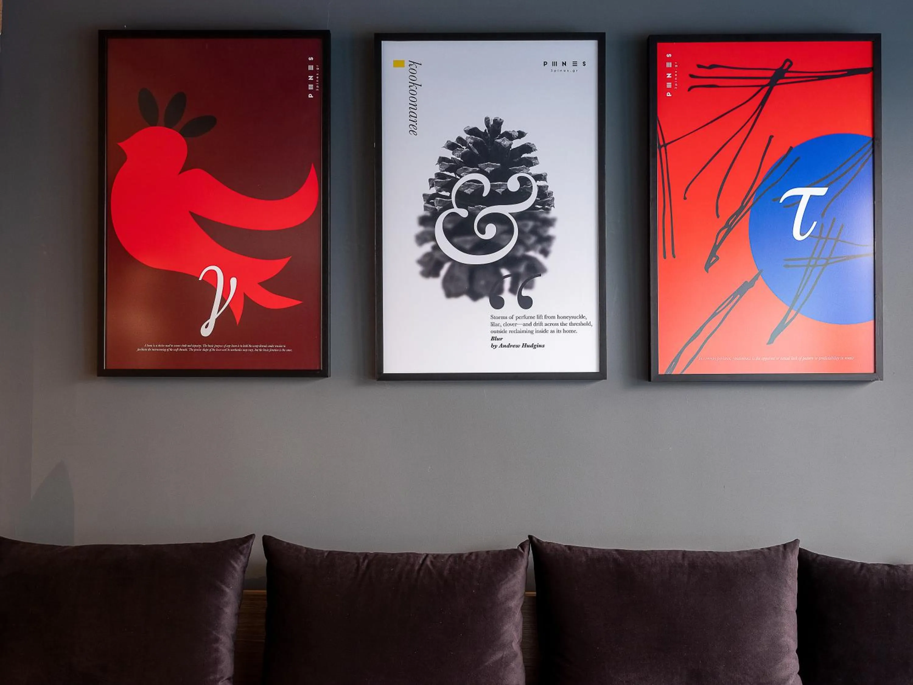 Lobby or reception in 3 Pines Design Living